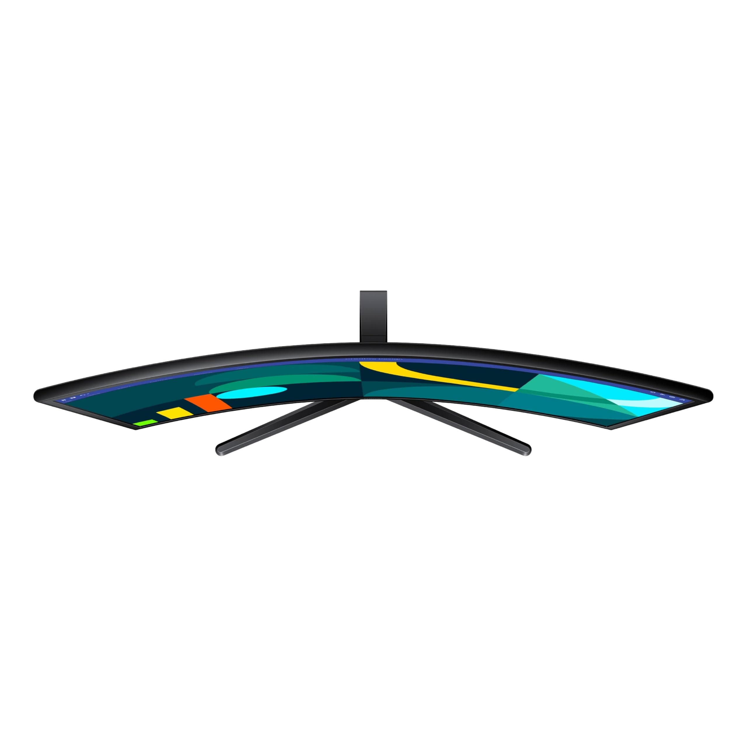 Samsung 27" Essential S3 (S36GD) Series FHD 1800R Curved Computer Monitor, view 11
