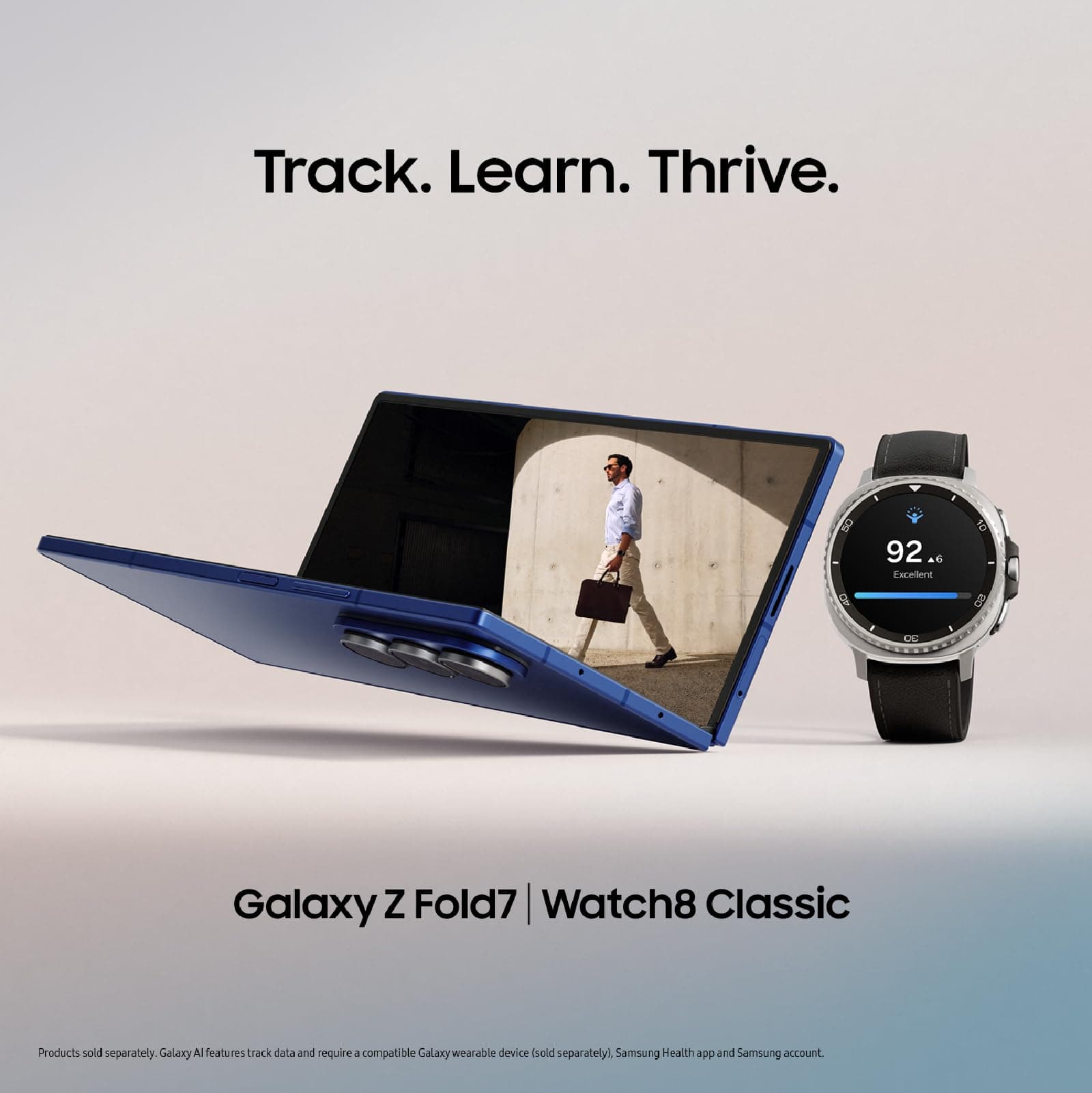 Samsung Galaxy Watch 8 Classic (2025), White, 46mm, LTE Smartwatch, view 9