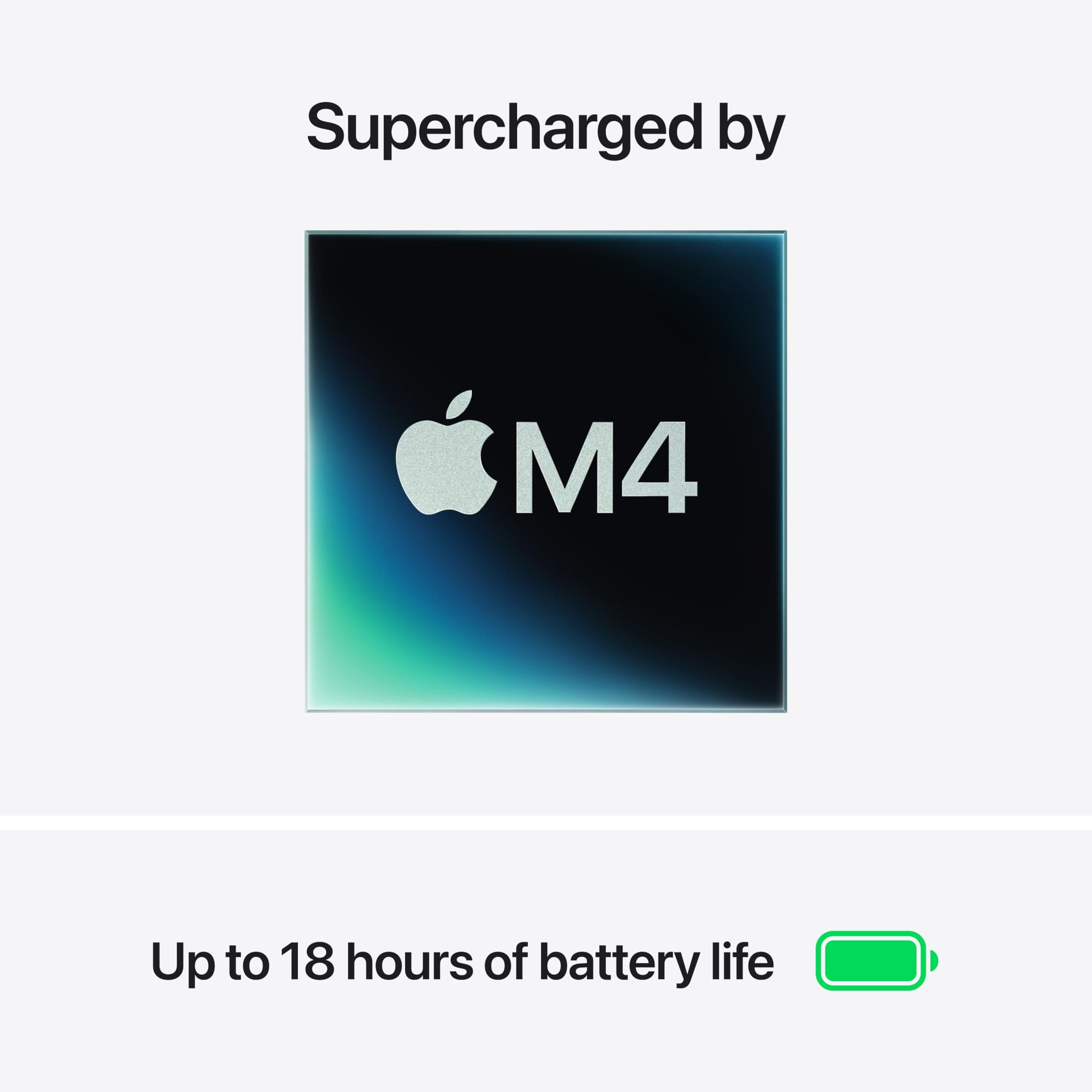 Apple 2025 MacBook Air 13-inch Laptop with M4 chip: Built for Apple Intelligence, 13.6-inch Liquid Retina Display, 16GB Unified Memory, 256GB SSD Storage, 12MP Center Stage Camera, Touch ID; Midnight, view 3