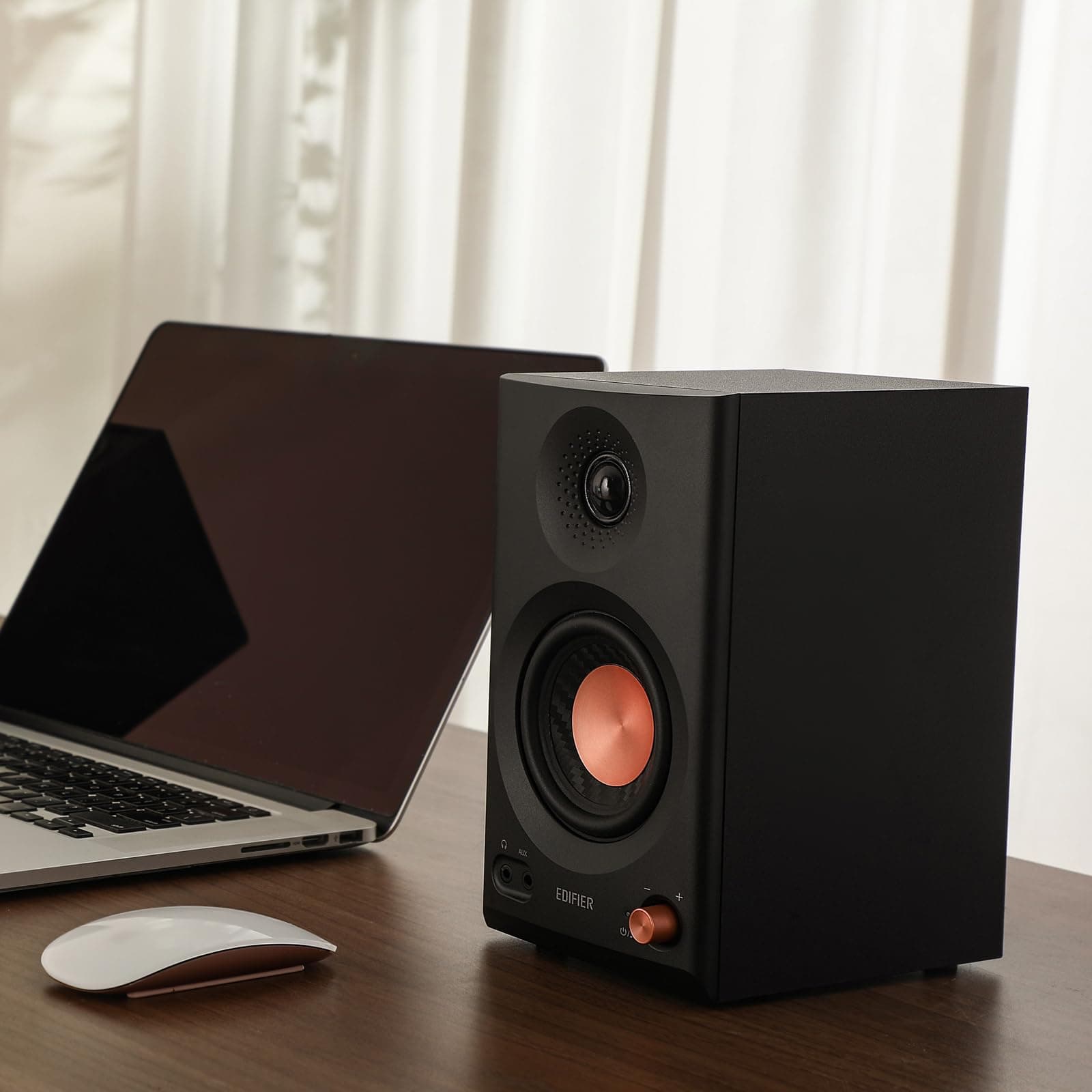 Edifier MR3 Powered Studio Monitor, Speaker Hi-Res Active Bluetooth Speaker, view 4