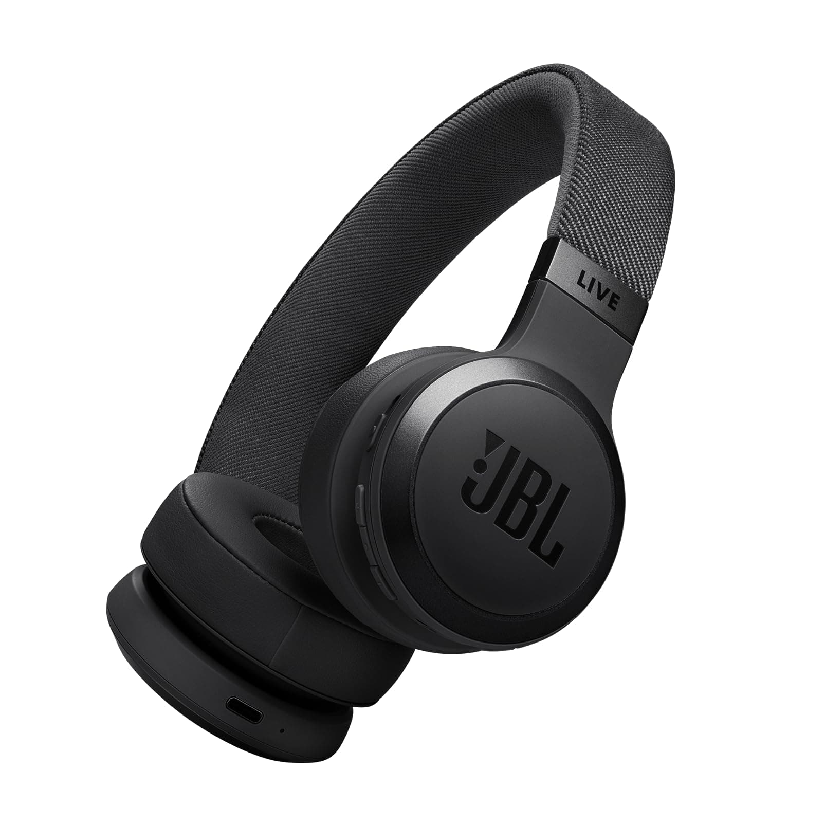JBL Live 670NC Wireless On-Ear Headphones, Adaptive NC - Black