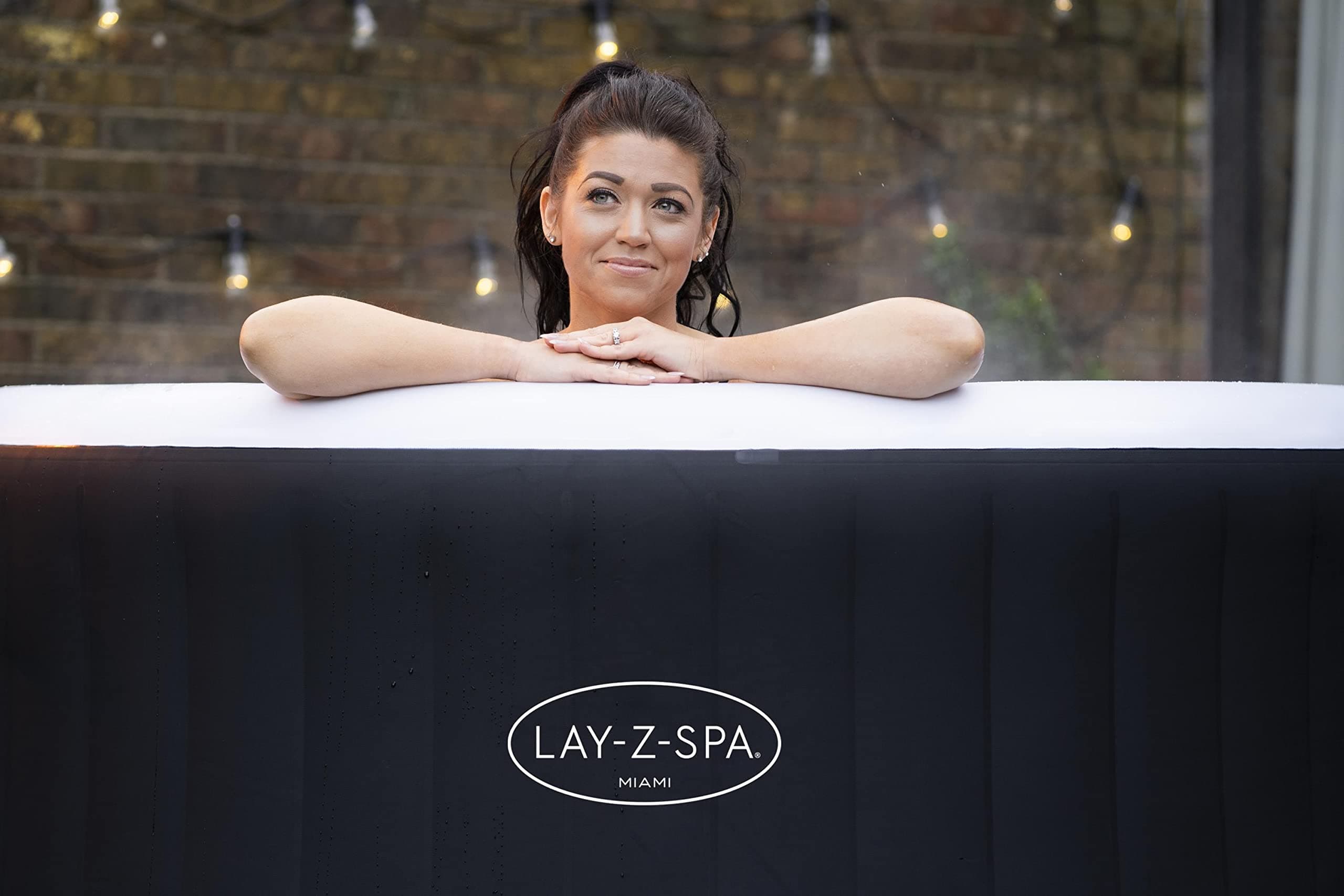Lay-Z-Spa Miami Round Hot Tub, 2-4 Person, view 10