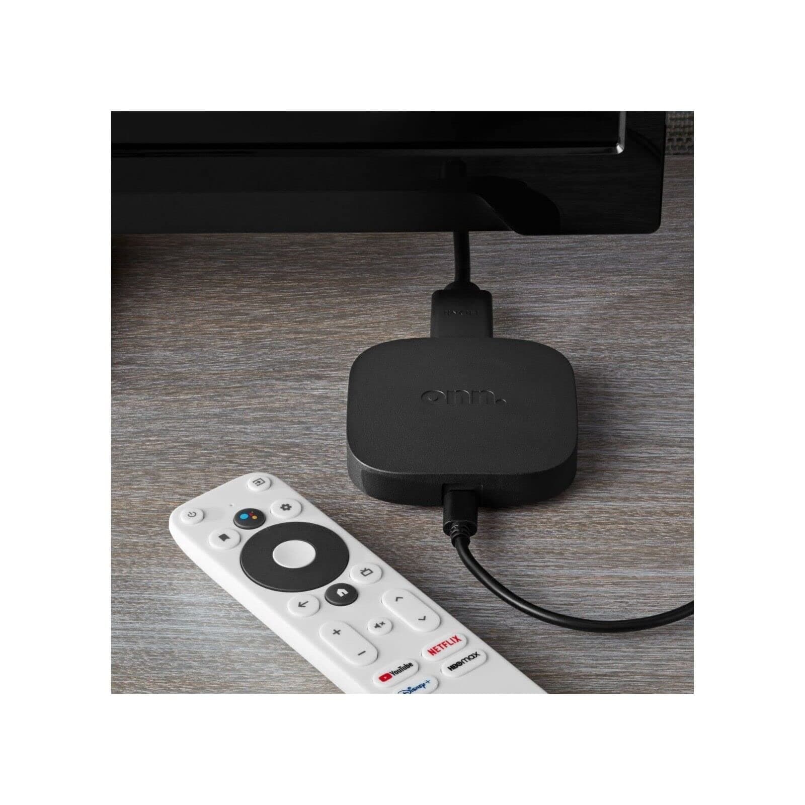onn Android TV 4K UHD Streaming Device with Voice Remote Control & HDMI Cable, view 4