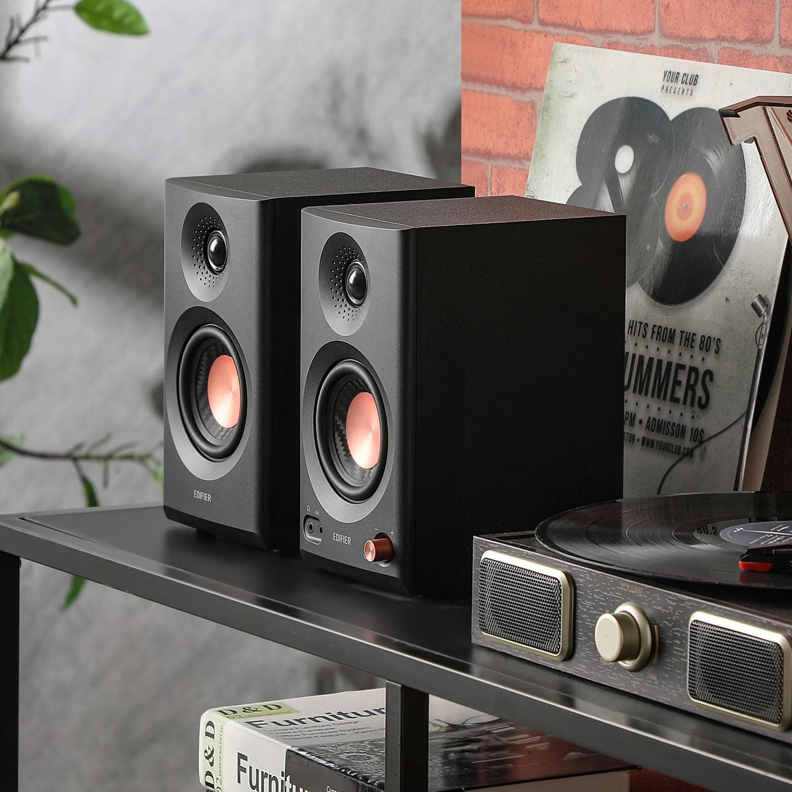 Edifier MR3 Powered Studio Monitor, Speaker Hi-Res Active Bluetooth Speaker, view 7