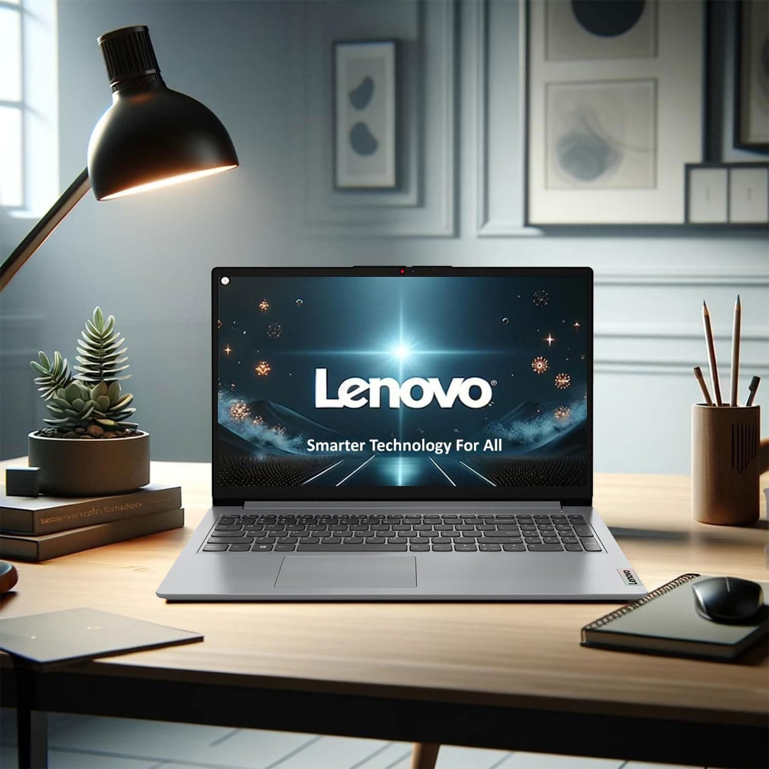 Lenovo 2024 IdeaPad 1 Gen 7 Laptop, 15.6" FHD Touchscreen, Intel Core i3-1215U, 16GB RAM, 512GB SSD, SD Card Reader, HDMI, Webcam, Wi-Fi 6, Windows 11 Home, Grey, view 4