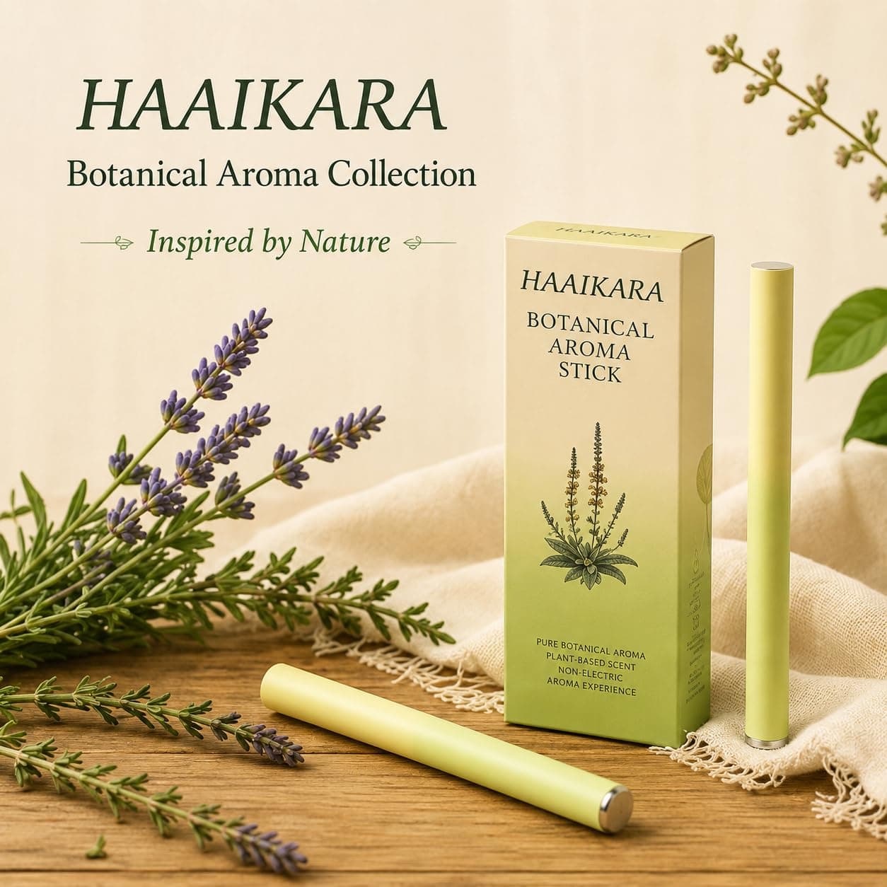 Herbal Air Stick Plant-Based Extracts, Breathing Support, Oral Freshness Non-Electric Personal Air Diffuser, Portable Breathing Accessory for Home Office Travel Smokeless Inhaler, view 7
