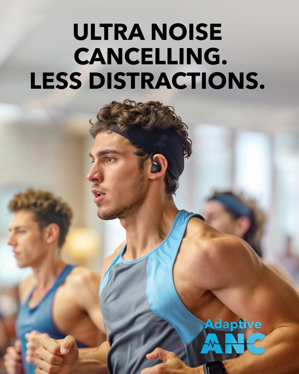 Soundcore Sport X20 by Anker Noise Cancelling Workout Earbuds, Ear Hooks, view 4