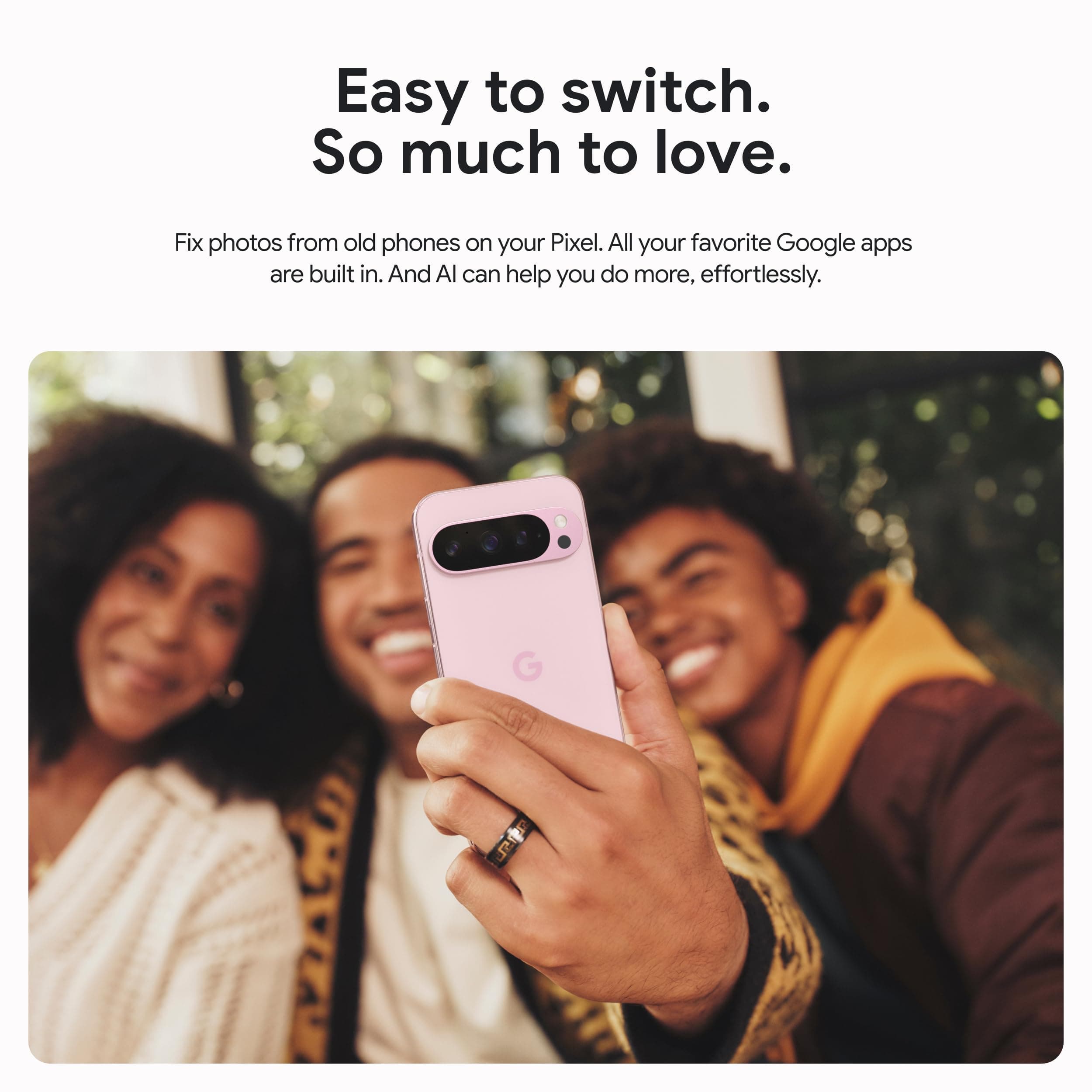 Google Pixel 9 Pro, 128GB, Hazel - Unlocked (Renewed), view 9