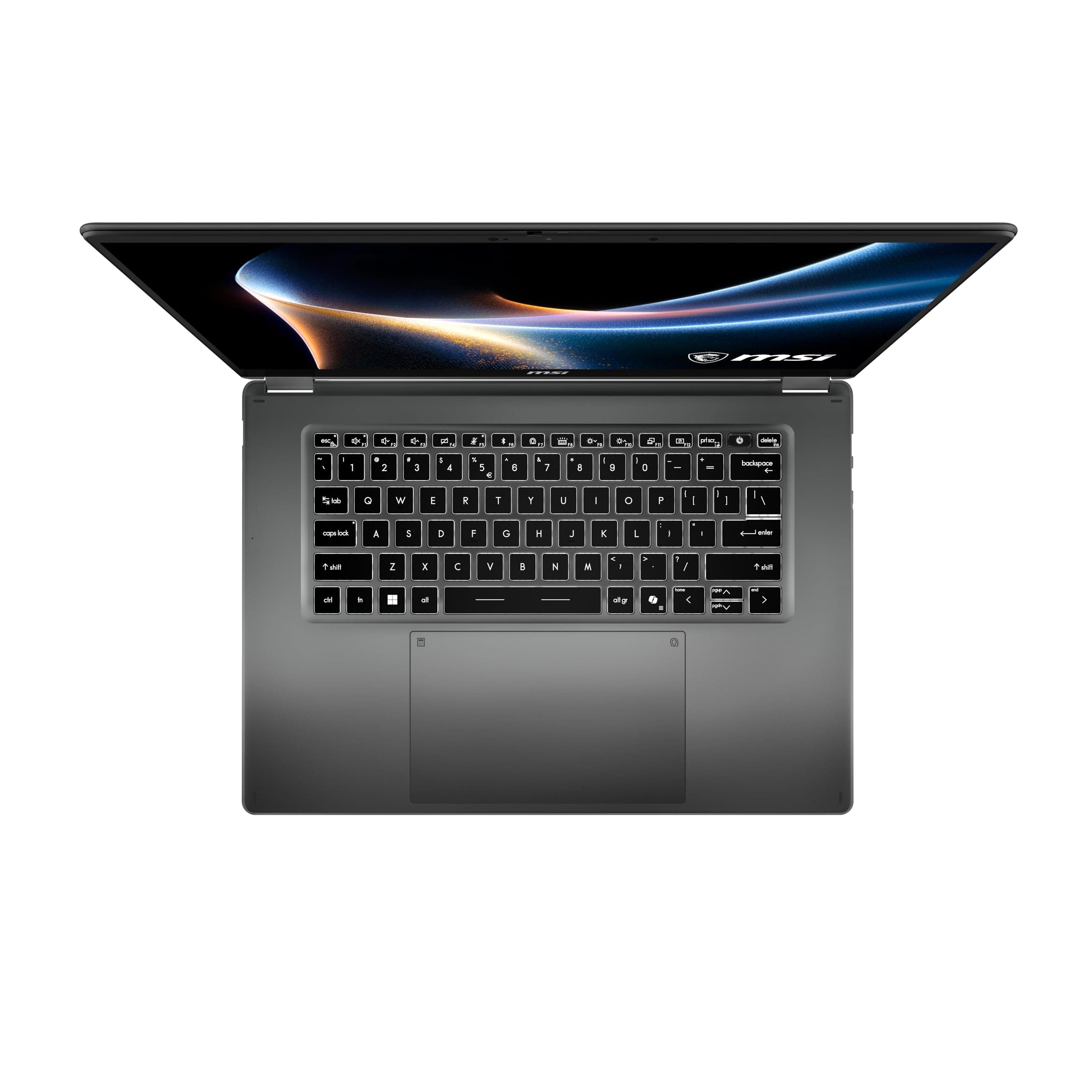MSI Prestige 16 Flip AI+ 16" 2.8K OLED Laptop: Intel Ultra X9-388H, Intel Arc Graphics, 32GB LPDDR5X, 1TB SSD, Touch Screen, Wi-Fi 7, Bluetooth 6, Fast Charging, Win 11 Home: Platinum Gray C3MTG-056US, view 6