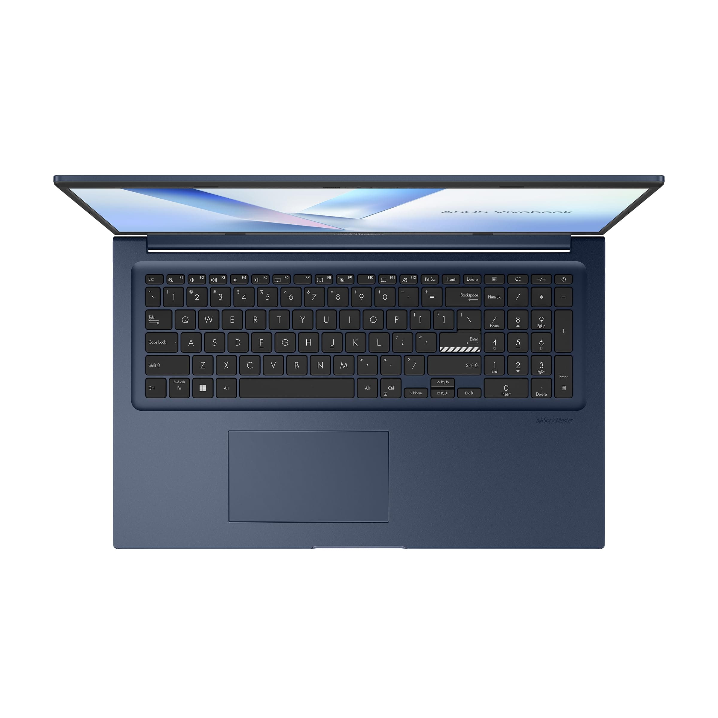 ASUS Vivobook 17 Laptop - 17.3” FHD Display - Intel® Core™ 3 100U - 8GB RAM - 512GB SSD - Windows 11 Home - Quiet Blue - F1704VA-AS34, view 10