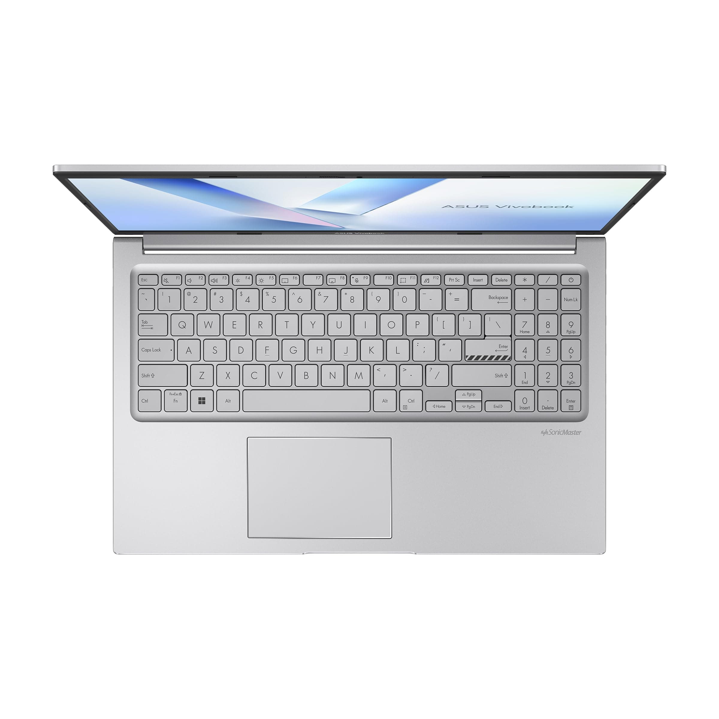 ASUS Vivobook 15 Laptop - 15.6” FHD Display- Intel® Core™ 3 100U - 8GB RAM - 256 GB SSD - Windows 11 Home - Cool Silver - F1504VA-PS34, view 12