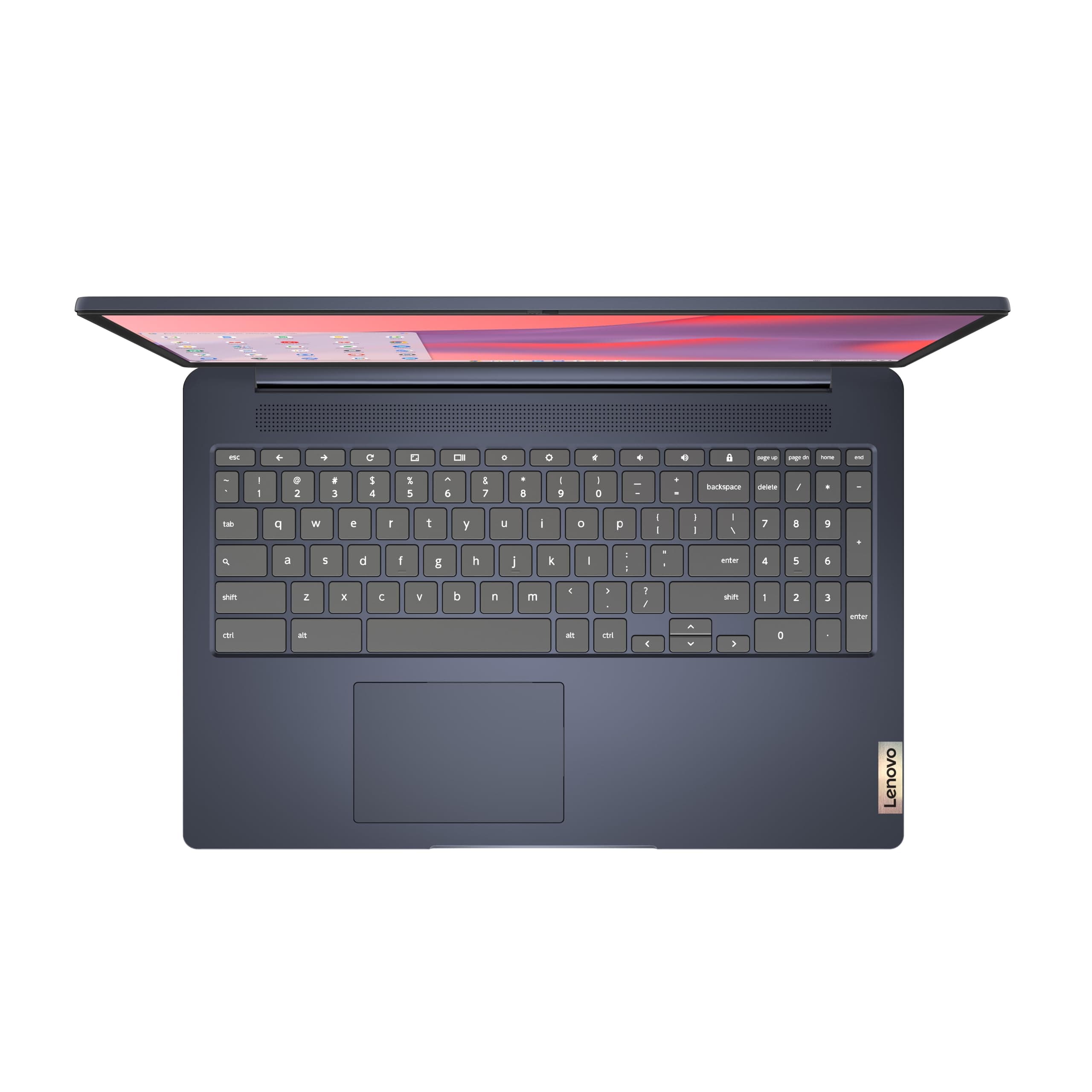 Lenovo IdeaPad 3i Chromebook, 15.6” FHD Display, Intel Celeron N4500, 8GB RAM, 64GB eMMC, 1920x1080 px, 720p Camera, Chrome OS, Abyss Blue, view 8
