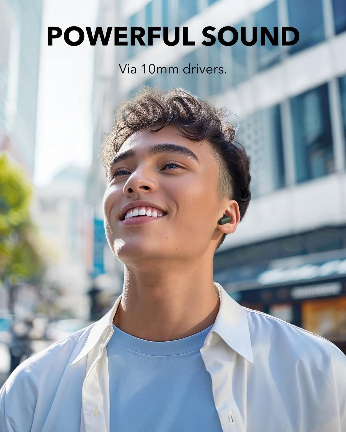 Soundcore P30i by Anker Noise Cancelling Earbuds, Hands-Free Viewing, view 3