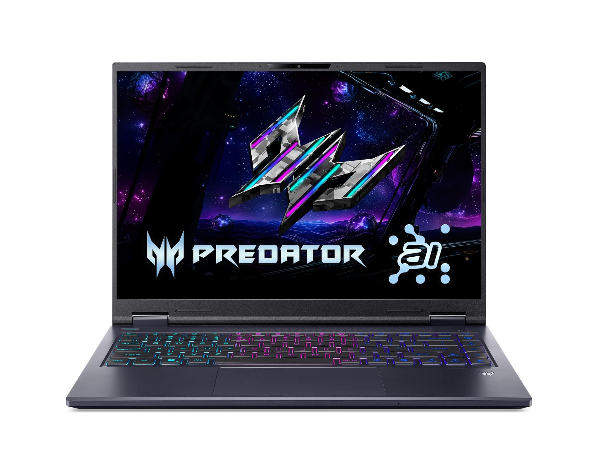 Acer Predator Helios Neo 14 AI Gaming Laptop | Intel Core Ultra 7 Processor 255H | NVIDIA GeForce RTX 5060 (572 AI Tops) | 14.5" WQXGA 165Hz G-SYNC Matte Display | 16GB RAM | 1TB SSD | PHN14-71-760T