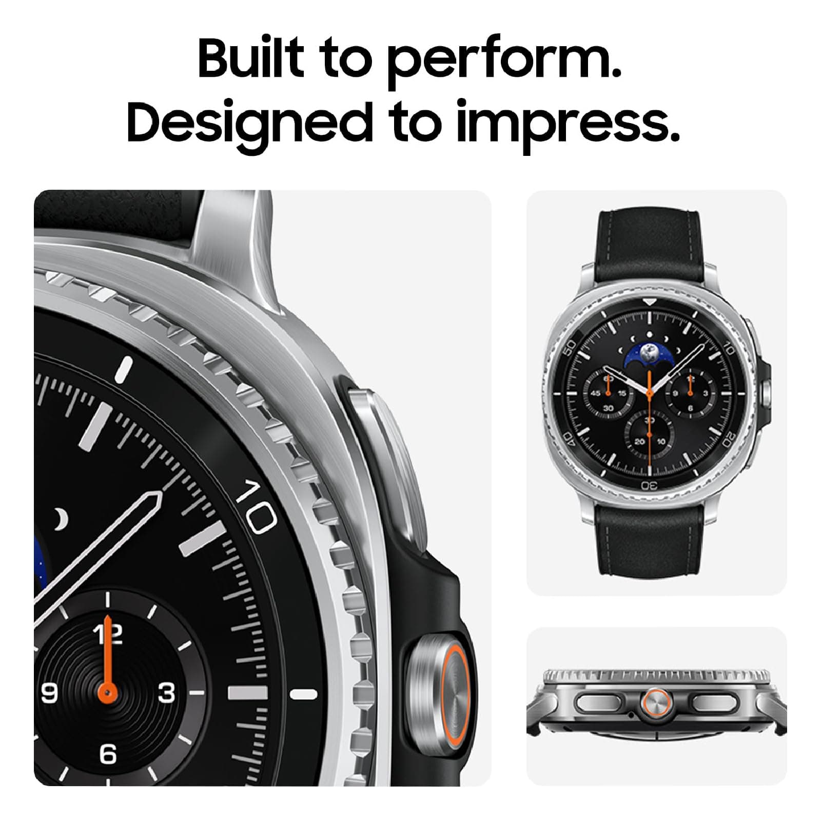 Samsung Galaxy Watch 8 Classic (2025), White, 46mm, LTE Smartwatch, view 2