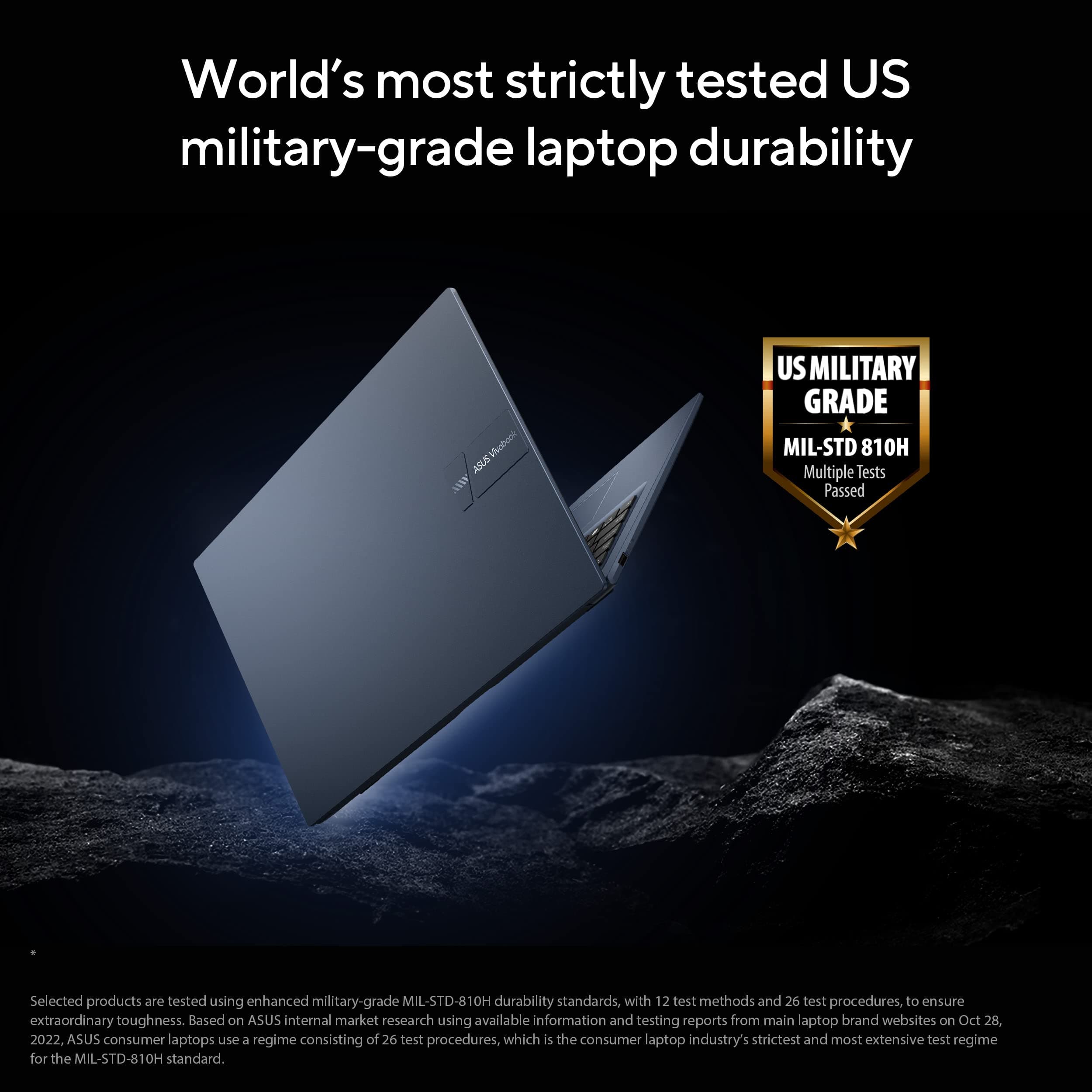 ASUS Vivobook 17 Laptop - 17.3” FHD Display - Intel® Core™ 3 100U - 8GB RAM - 512GB SSD - Windows 11 Home - Quiet Blue - F1704VA-AS34, view 6