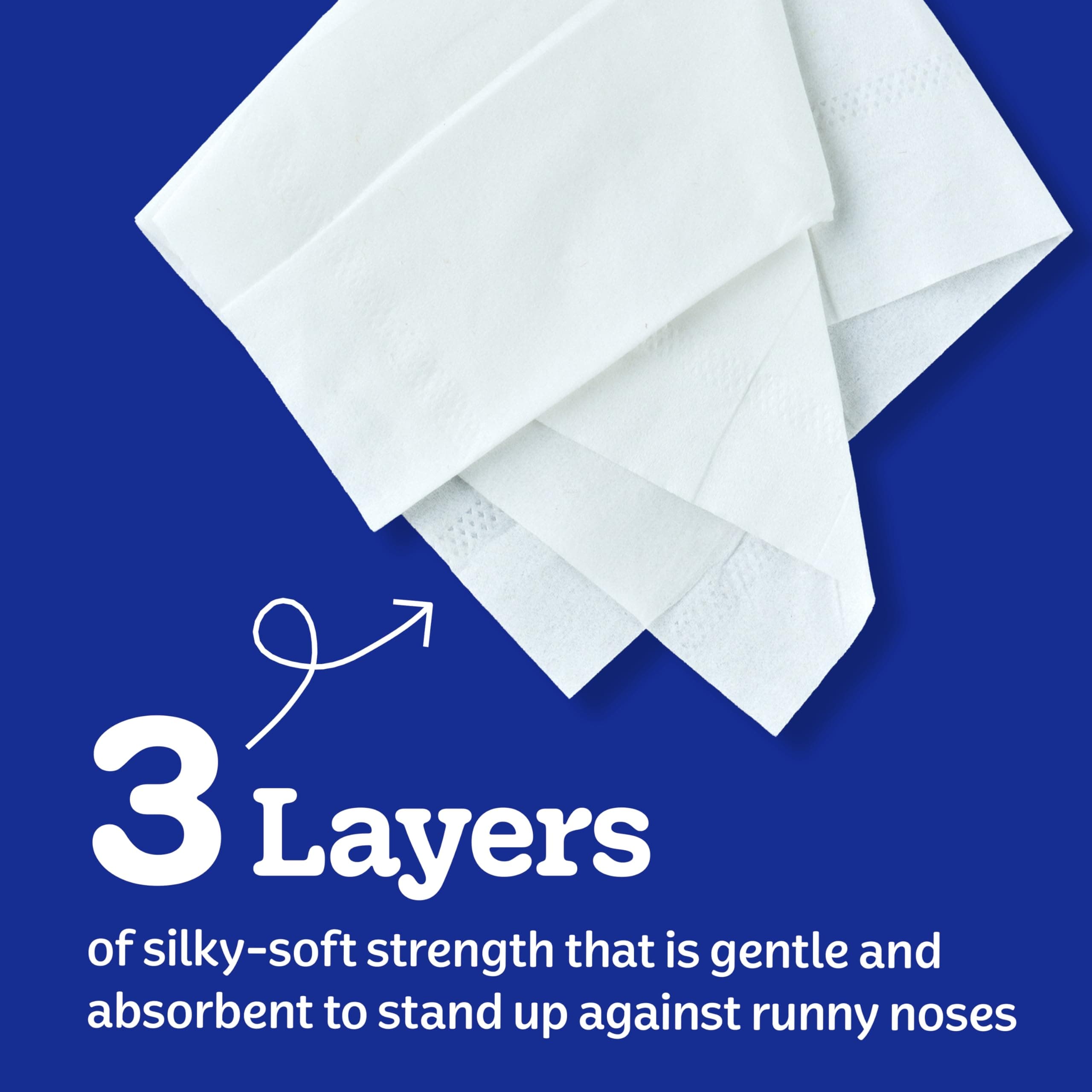 Kleenex Ultra Soft Facial Tissues, 8 Cube Boxes, 80 Tissues per Box, view 6