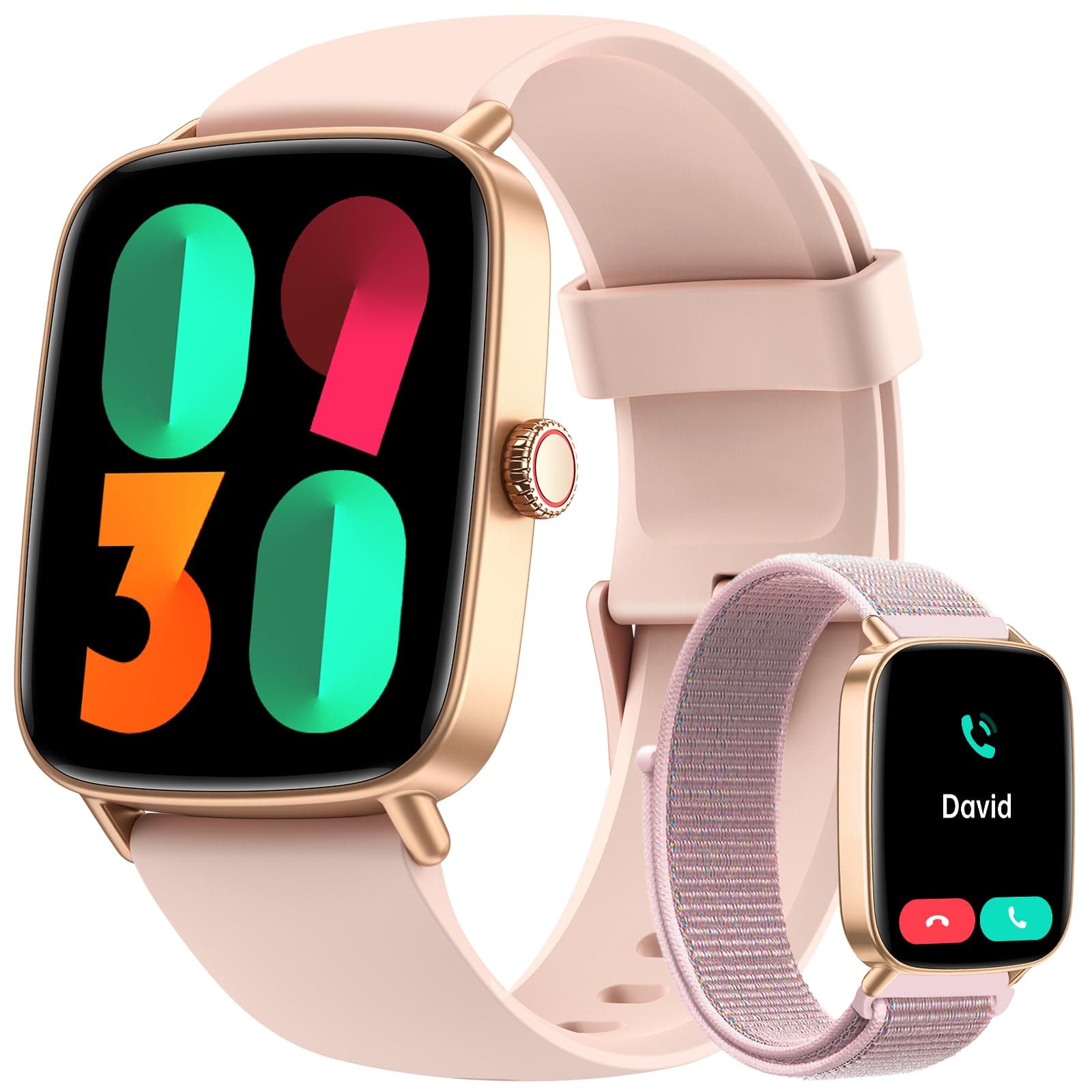ENOMIR Smart Watch for Women Answer Phone Health Monitoring with 2 Bands, TickClip Clip verdict