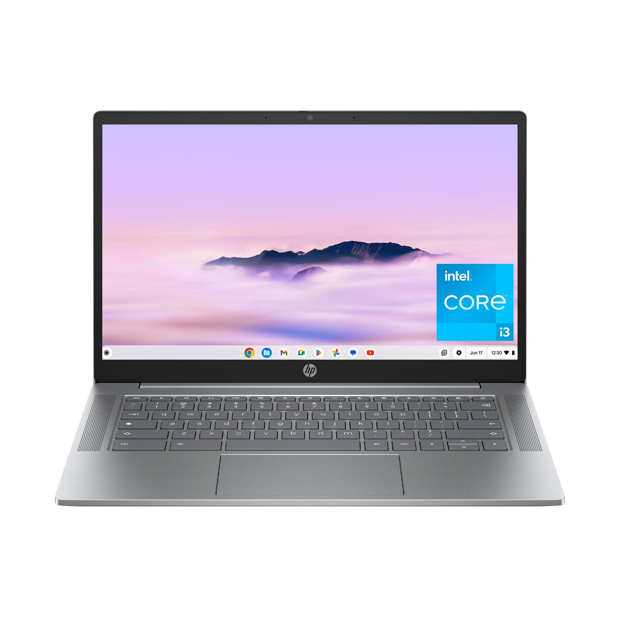 HP Chromebook Plus 14 inch Laptop, FHD Display, Intel Core i3-N305, 8 GB RAM, 128 GB UFS, Intel UHD Graphics, Chrome OS 14a-nf0050nr (2024)