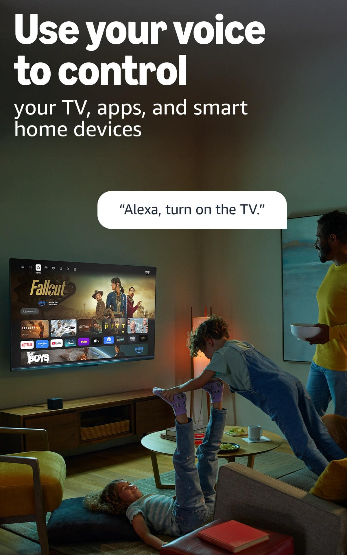 Amazon Fire TV Cube, with AI-powered Fire TV Search, Hands-free streaming device, find shows faster with Alexa+, Wi-Fi 6E, 4K Ultra HD, view 3