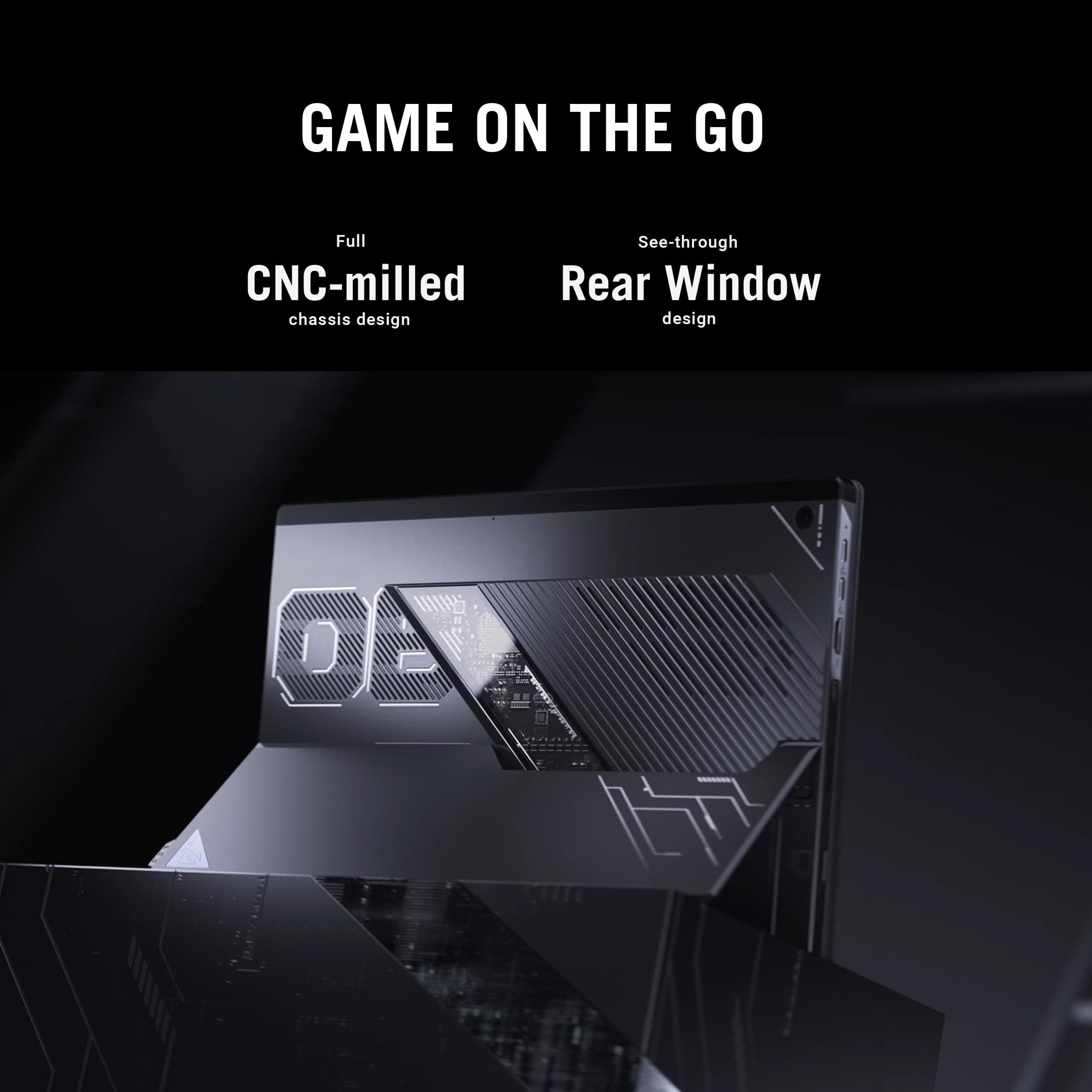 ASUS ROG Flow Z13 (2025) Gaming Laptop, 13” ROG Nebula 16:10 2.5K 180Hz/3ms, AMD Ryzen AI MAX+ 395, RDNA 3.5 Graphics, 128GB LPDDR5X 8000MHz, 1TB PCIe Gen 4 SSD, Wi-Fi 7, Win 11 Pro, GZ302EA-XS99, view 4