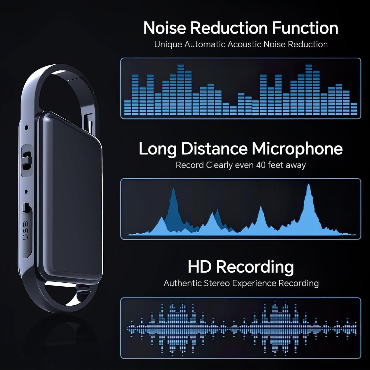 Skyoyo Digital Voice Recorder, view 7