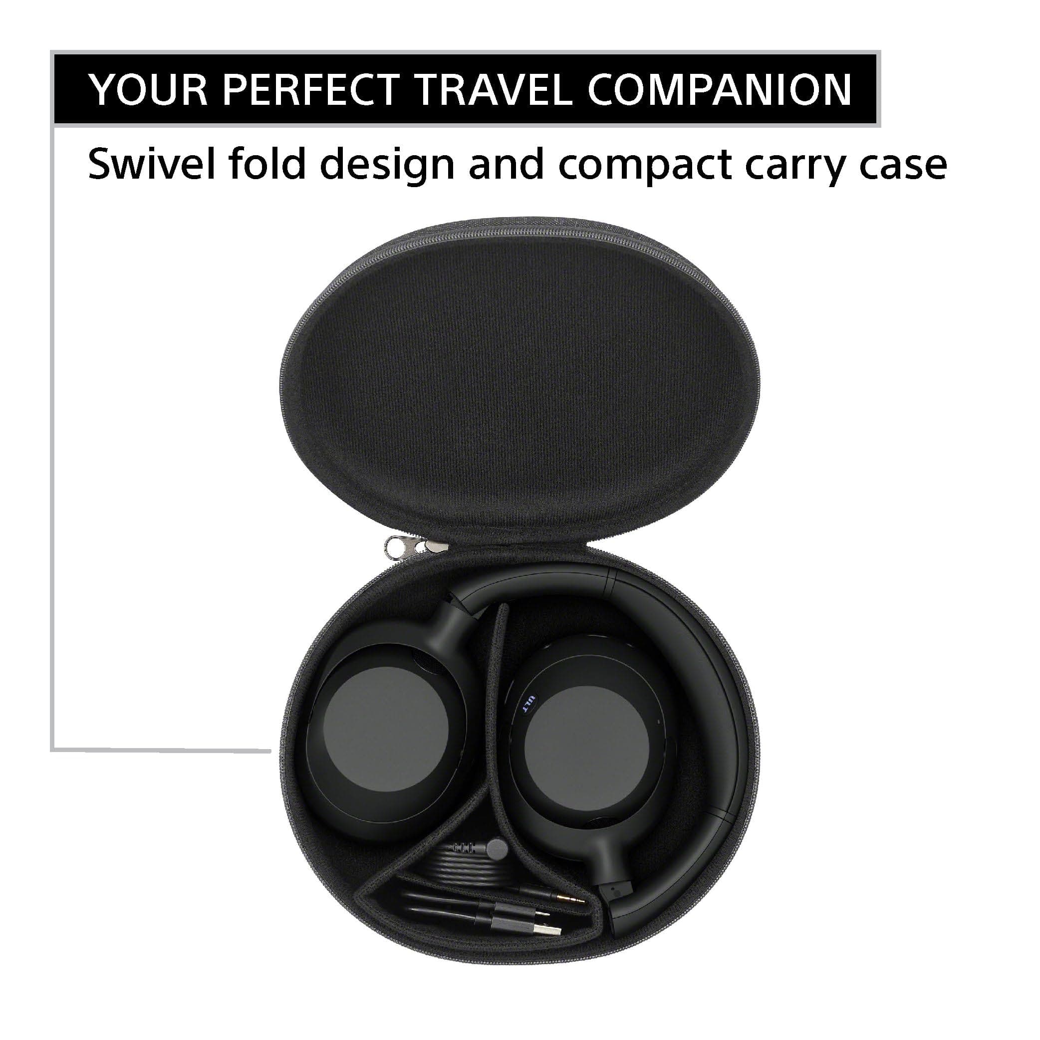 Sony ULT WEAR Over-Ear Noise Canceling Wireless Headphones, Black, view 7