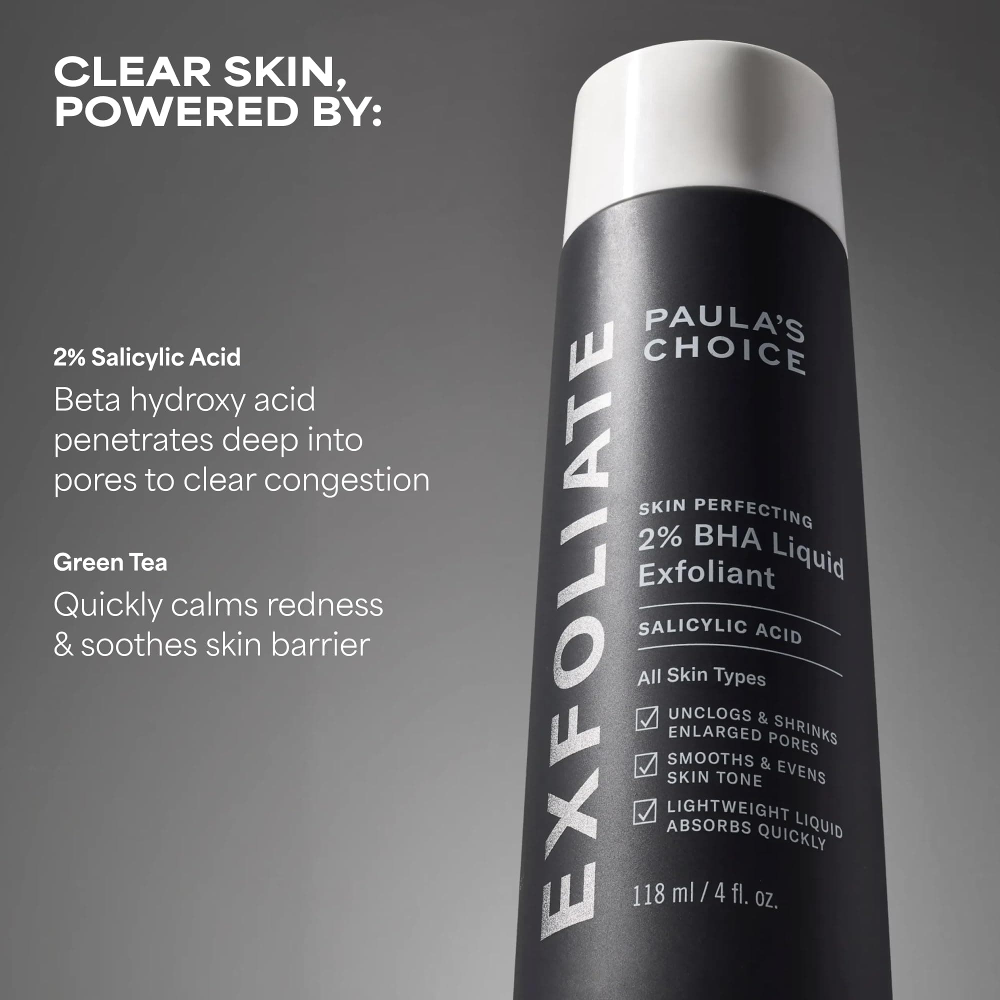 Paula's Choice SKIN PERFECTING 2% BHA Liquid Exfoliant, 4 Fl Oz, view 6
