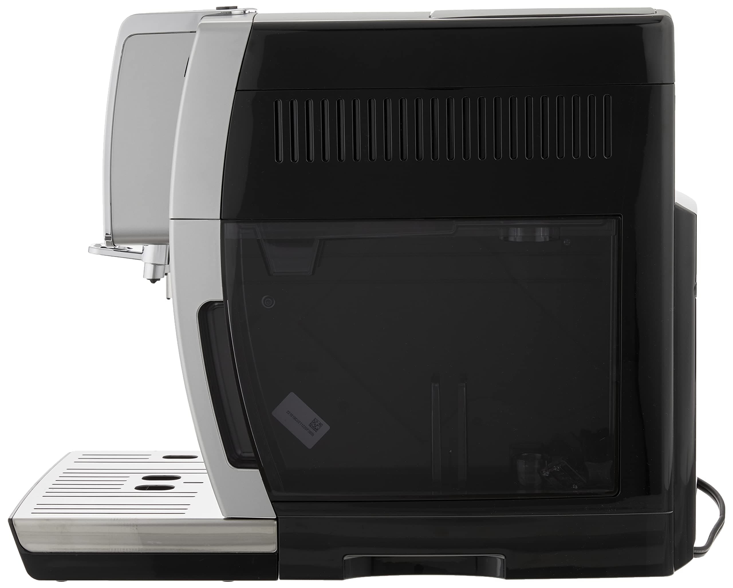 De'Longhi America Dinamica Fully Automatic Coffee and Espresso Machine with Premium Adjustable Frother, Stainless Steel, ECAM35025SB, view 3