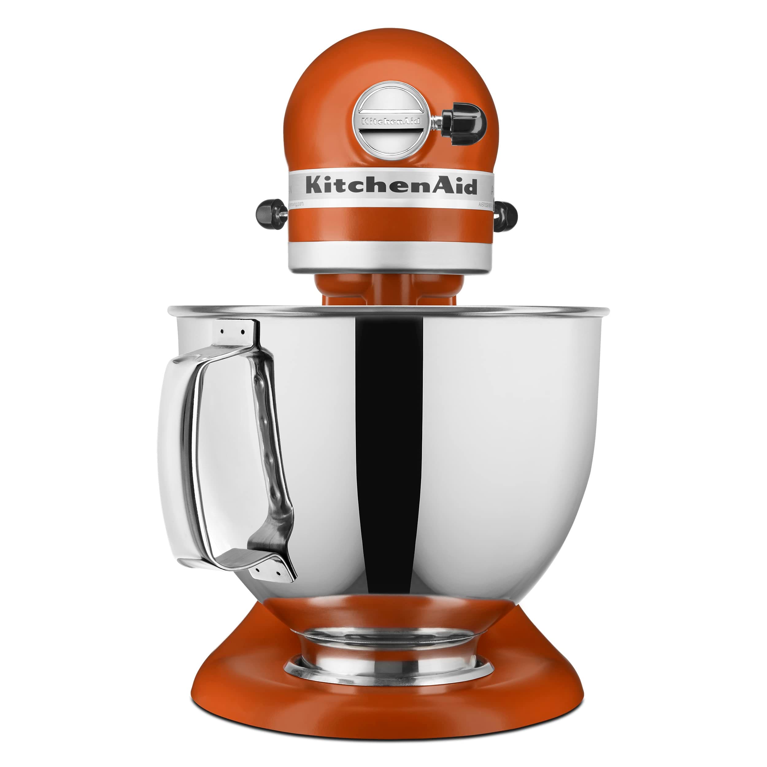 KitchenAid Artisan, 5-Qt Tilt Head Stand Mixer, KSM150PS, Scorched Orange, view 3