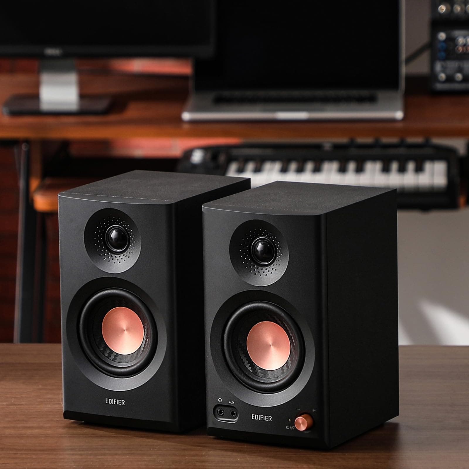 Edifier MR3 Powered Studio Monitor, Speaker Hi-Res Active Bluetooth Speaker, view 5
