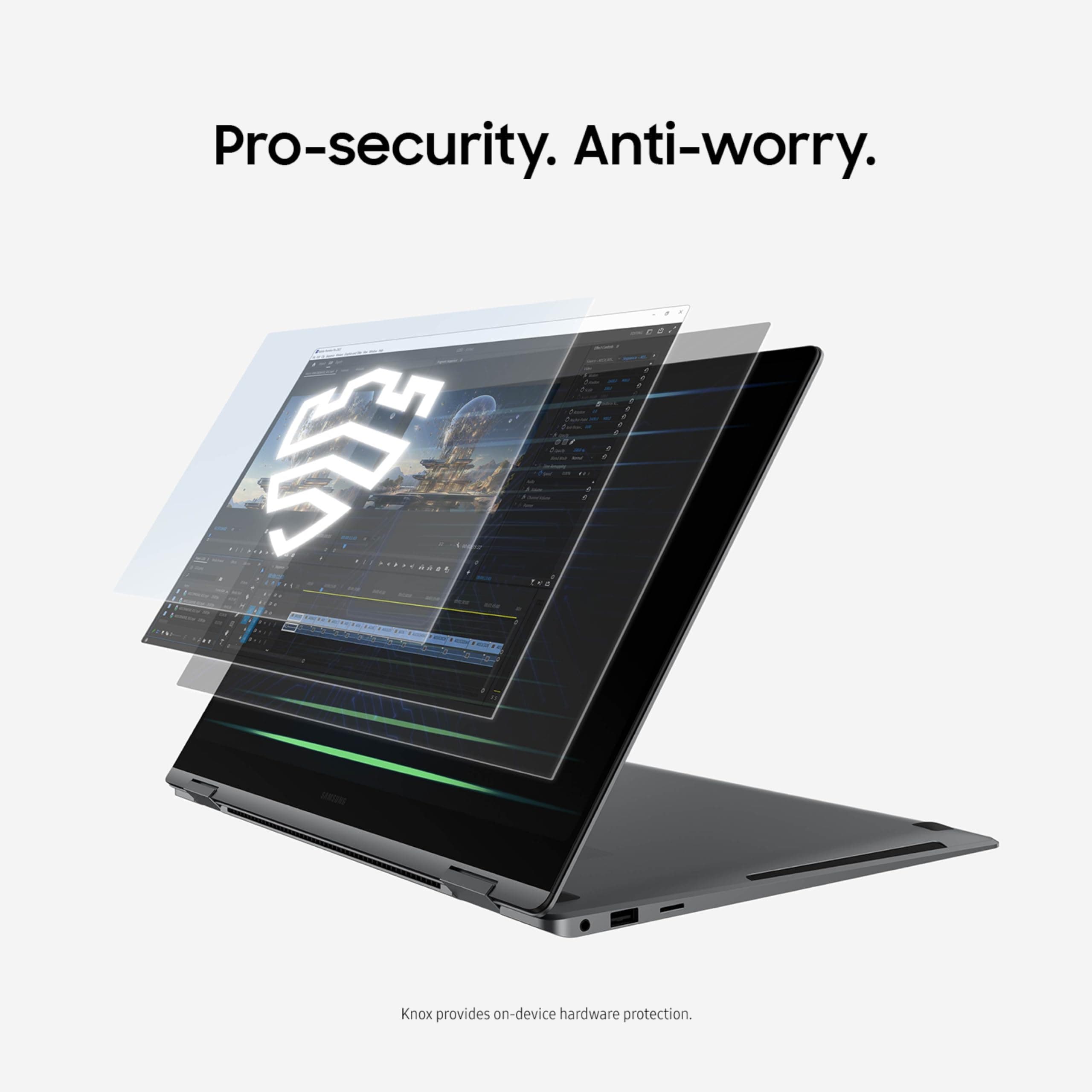 Samsung 16” Galaxy Book5 Pro 360 Copilot+ PC, AI Computer, Intel Core 7 Ultra Processor, 3K AMOLED (2880x1800) Touchscreen, S Pen,120Hz, Dolby Atmos, Student Laptop, Lightweight, All-Day Battery Life, view 9