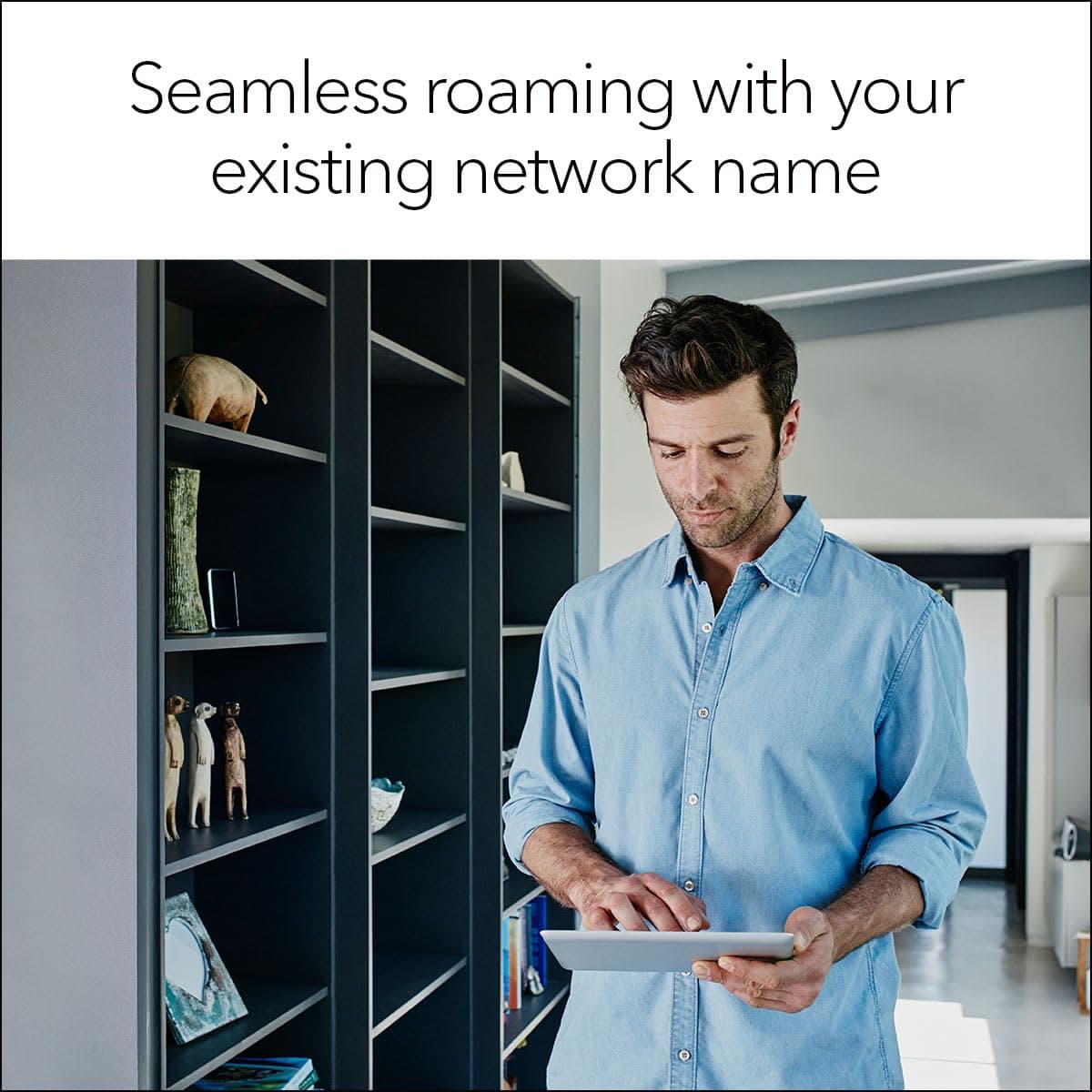 NETGEAR WiFi Mesh Range Extender (EX6250) - Covers up to 2,100 sq.ft. and 35 Devices with AC1750 Dual Band Wireless Signal Booster & Repeater (up to 1750 Mbps Speed), Plus Mesh Smart Roaming, view 5