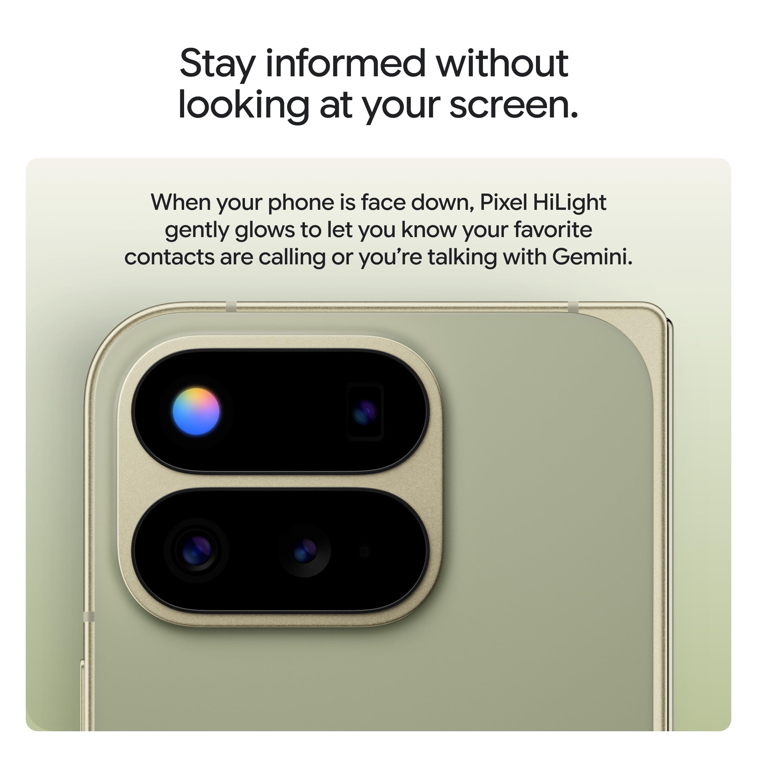 Google Pixel 11 Pro Fold - Unlocked Smartphone, Gemini - 256 GB - Olive, view 2