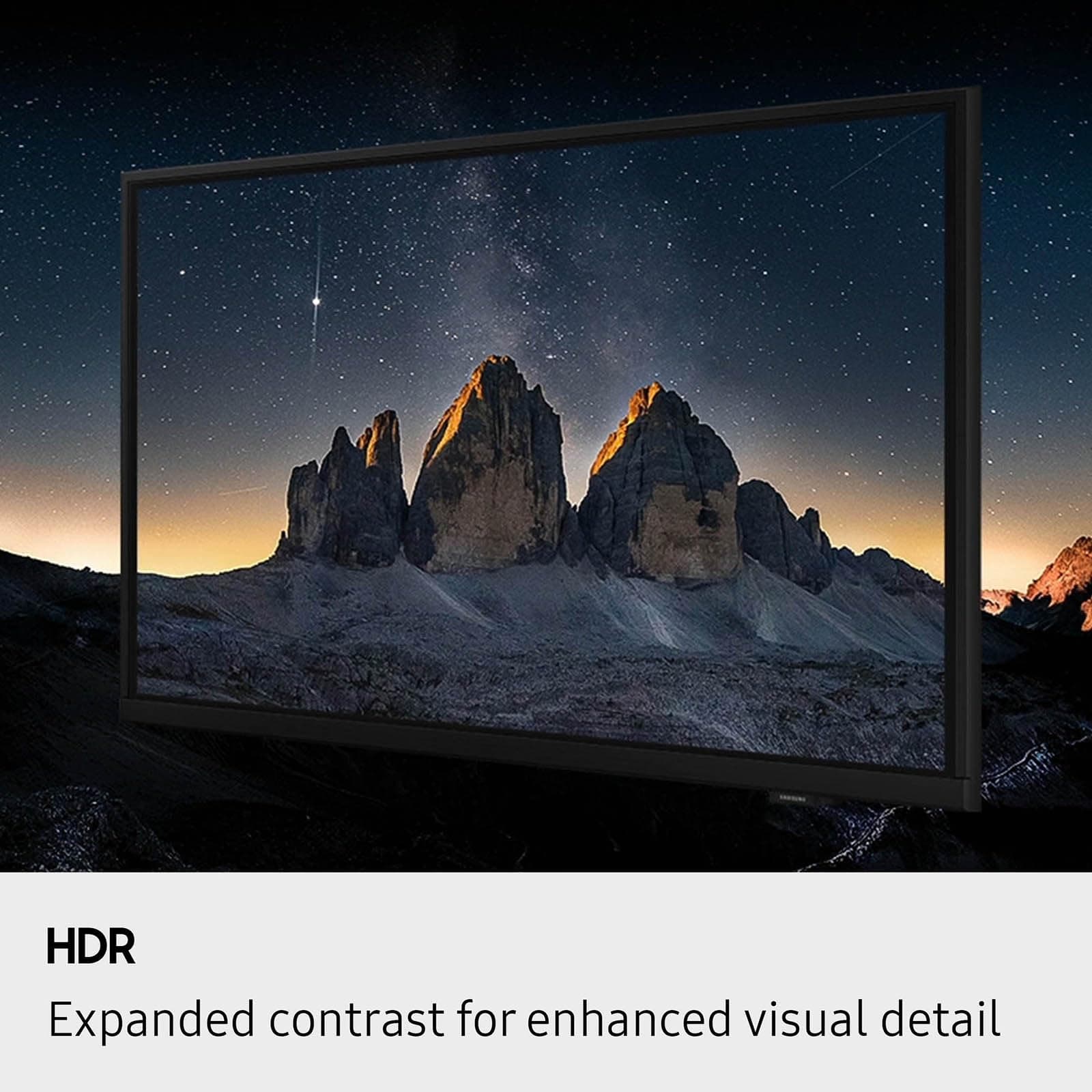 Samsung 32-Inch Class HD H5000F Smart TV (2025 Model) HDR, Object Tracking Sound Lite, Knox Security, One UI Tizen, view 3