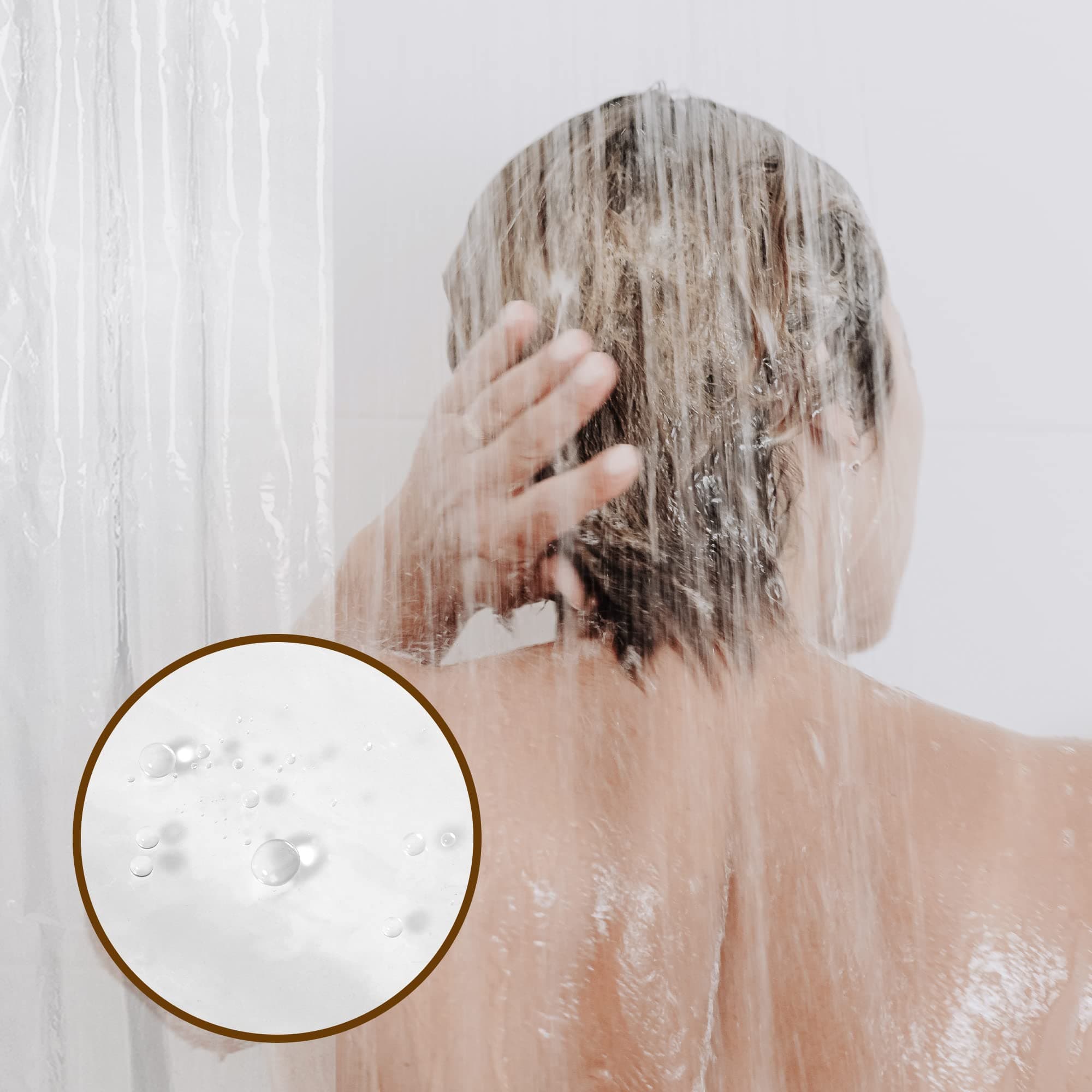 Barossa Design Premium Shower Curtain Liner Standard Size, Clear, view 9
