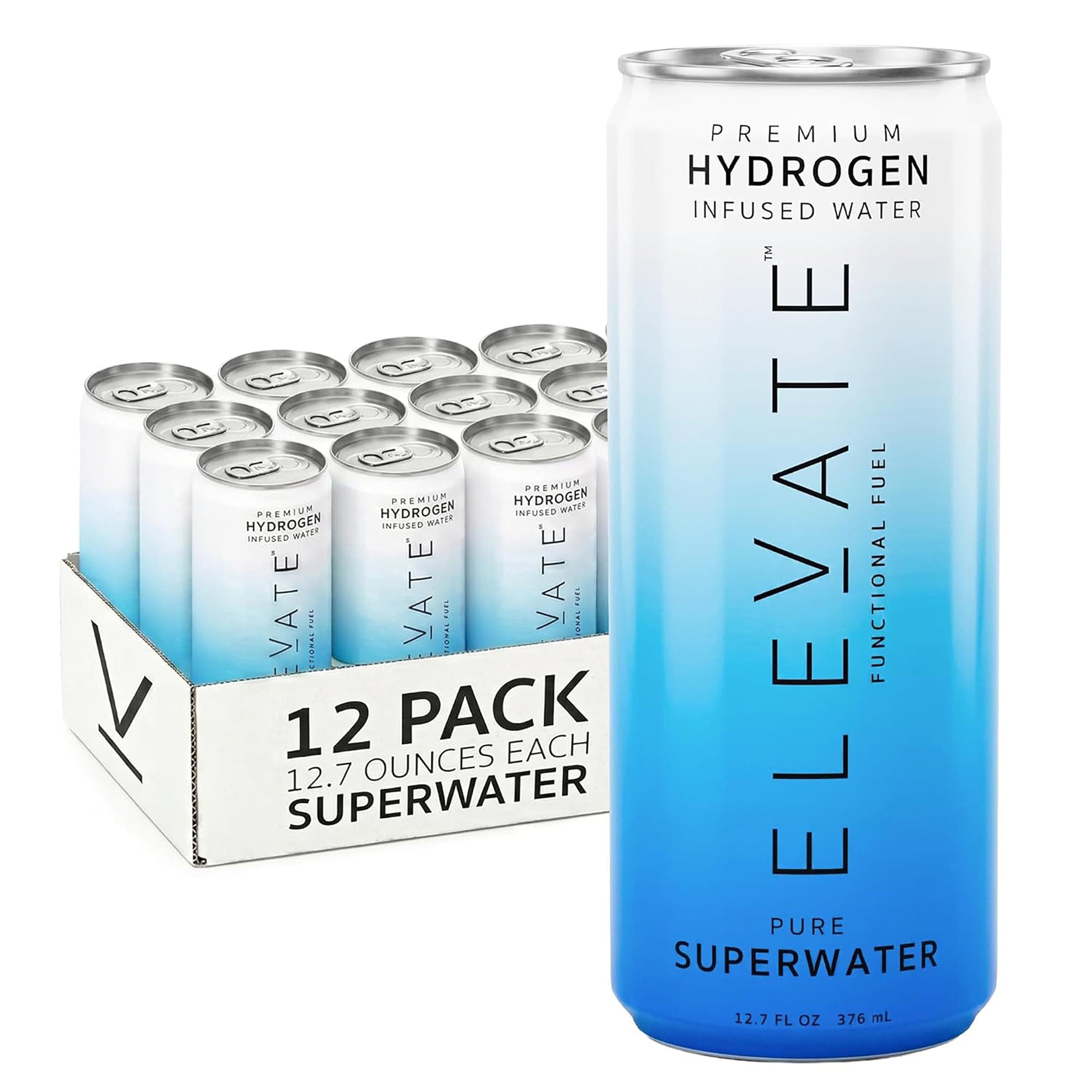 Elevate Premium Hydrogen Water,Supports Recovery,Backed by Science -12 Pack, TickClip Clip verdict