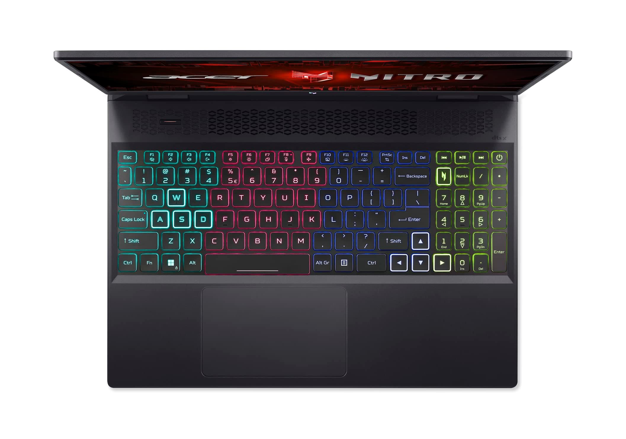 acer Nitro 16 Gaming Laptop | AMD Ryzen 7 7840HS OctaCore CPU | NVIDIA GeForce RTX 4060 Laptop GPU | 16" WUXGA 165Hz IPS Display | 16GB DDR5 | 1TB Gen 4 SSD | WiFi 6E | RGB Backlit KB | AN16-41-R4CY, view 14