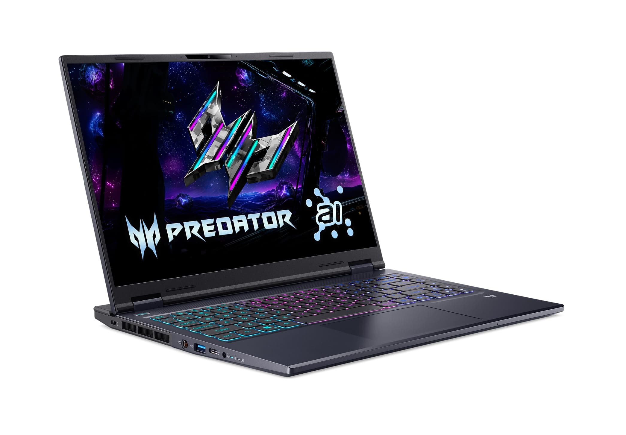 Acer Predator Helios Neo 14 AI Gaming Laptop | Intel Core Ultra 7 Processor 255H | NVIDIA GeForce RTX 5060 (572 AI Tops) | 14.5" WQXGA 165Hz G-SYNC Matte Display | 16GB RAM | 1TB SSD | PHN14-71-760T, view 8