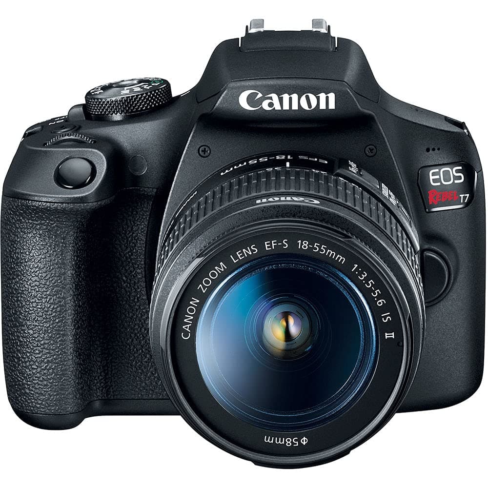Canon EOS Rebel T7 DSLR Camera with 18-55mm Lens Bundle, view 3
