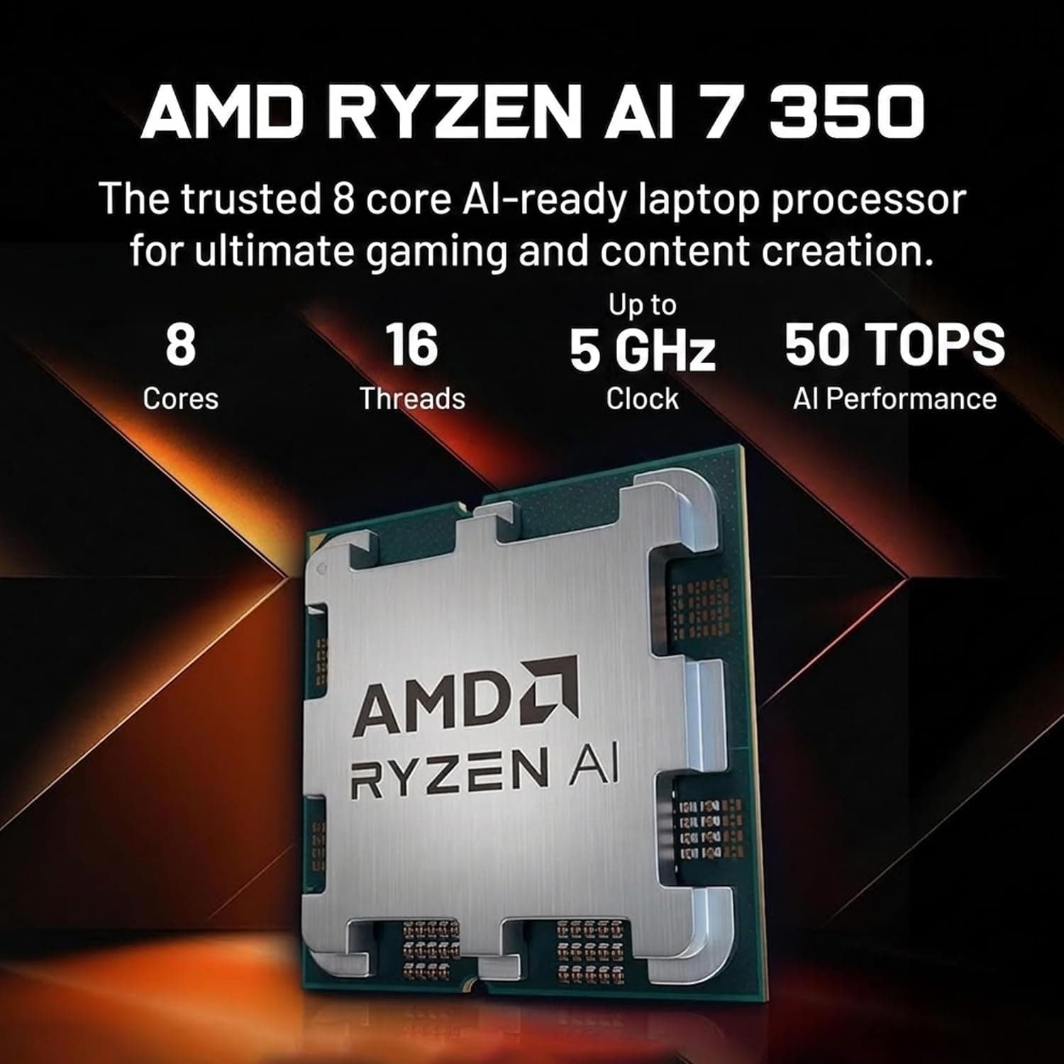 HP Omen 16 16" AMD Ryzen AI 7 350 RTX 5060 Gaming Laptop, 16GB DDR5 1TB SSD, view 3