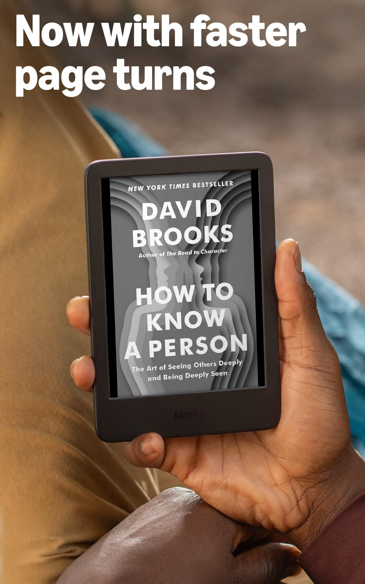 Amazon Kindle 16 GB (newest model) - Lightest and most compact Kindle, now with faster page turns, and higher contrast ratio, for an enhanced reading experience - Black, view 4