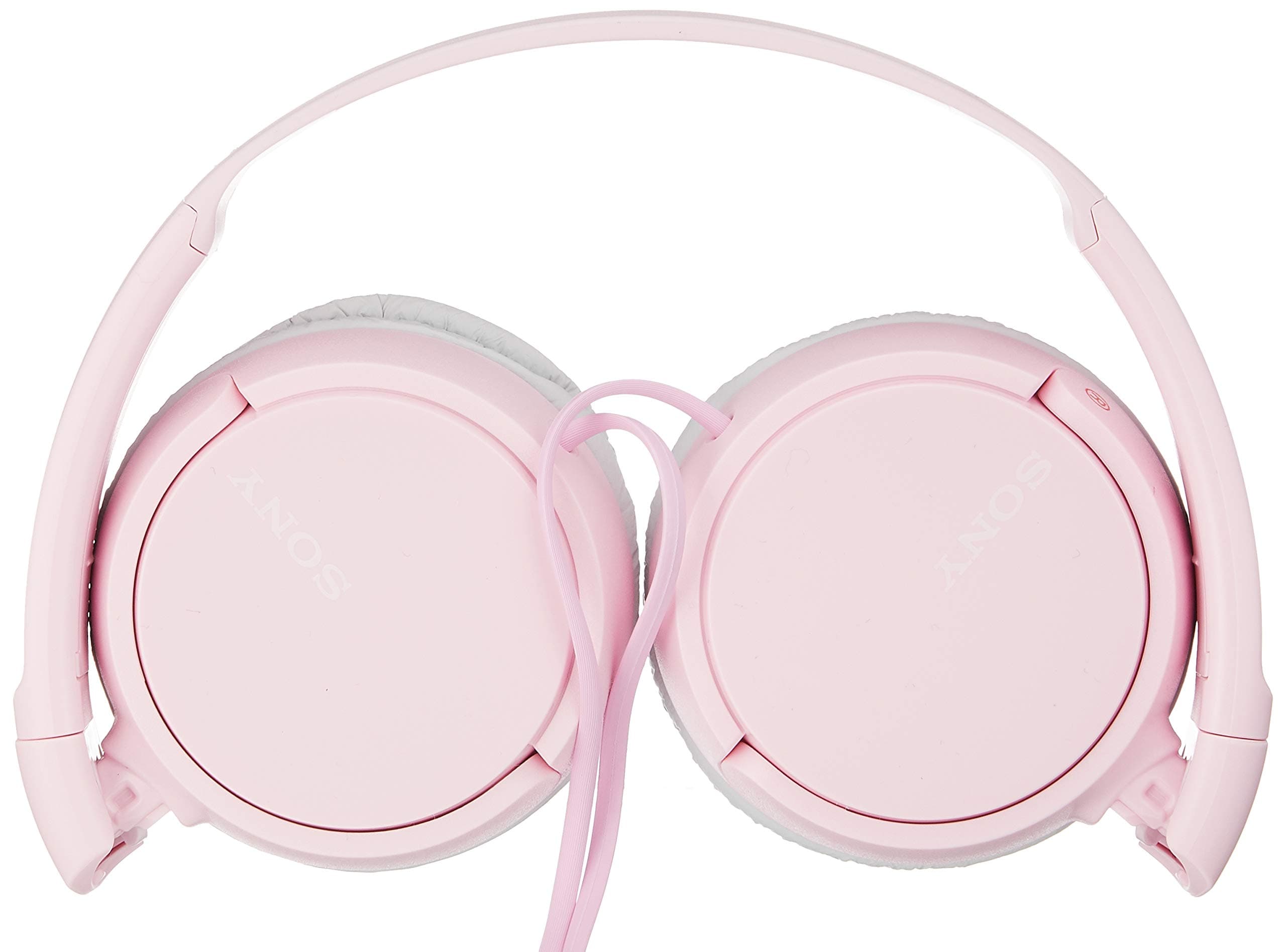 Sony ZX Series Wired On-Ear Headphones, Pink MDR-ZX110, view 5