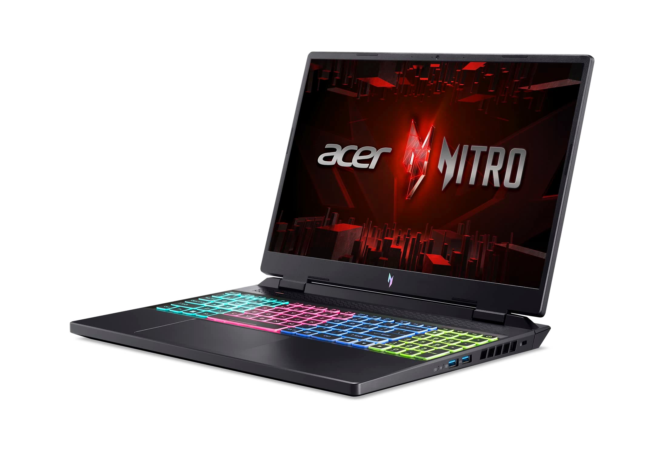 acer Nitro 16 Gaming Laptop | AMD Ryzen 7 7840HS OctaCore CPU | NVIDIA GeForce RTX 4060 Laptop GPU | 16" WUXGA 165Hz IPS Display | 16GB DDR5 | 1TB Gen 4 SSD | WiFi 6E | RGB Backlit KB | AN16-41-R4CY, view 11