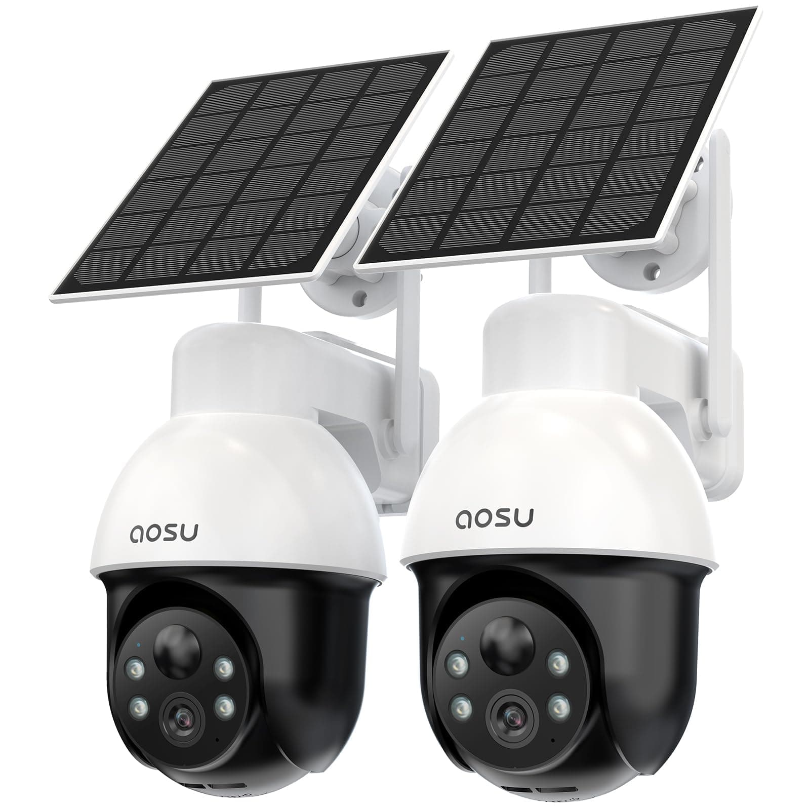 aosu 3K 5MP Solar Security Camera Wireless Outdoor PTZ 360° Smart Tracking