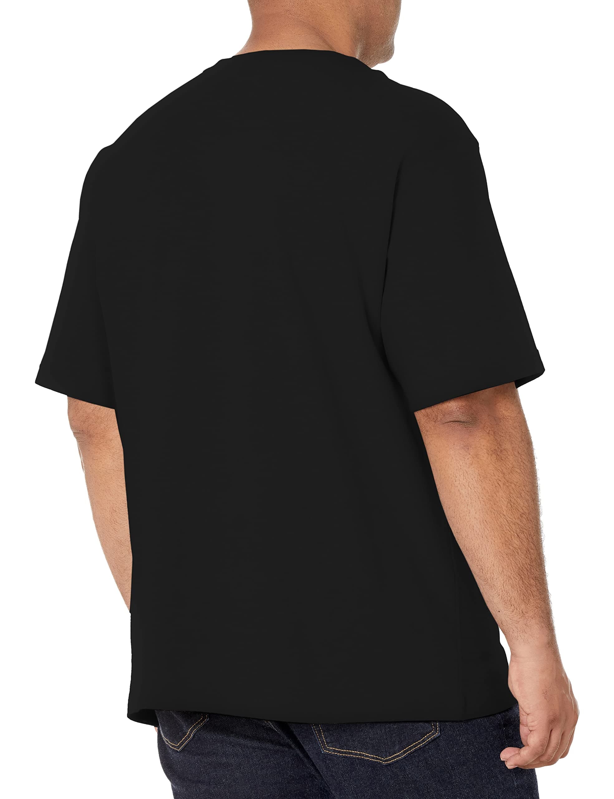 Carhartt Men's Iconic K87 Pocket T-Shirt, Black, Large, view 2