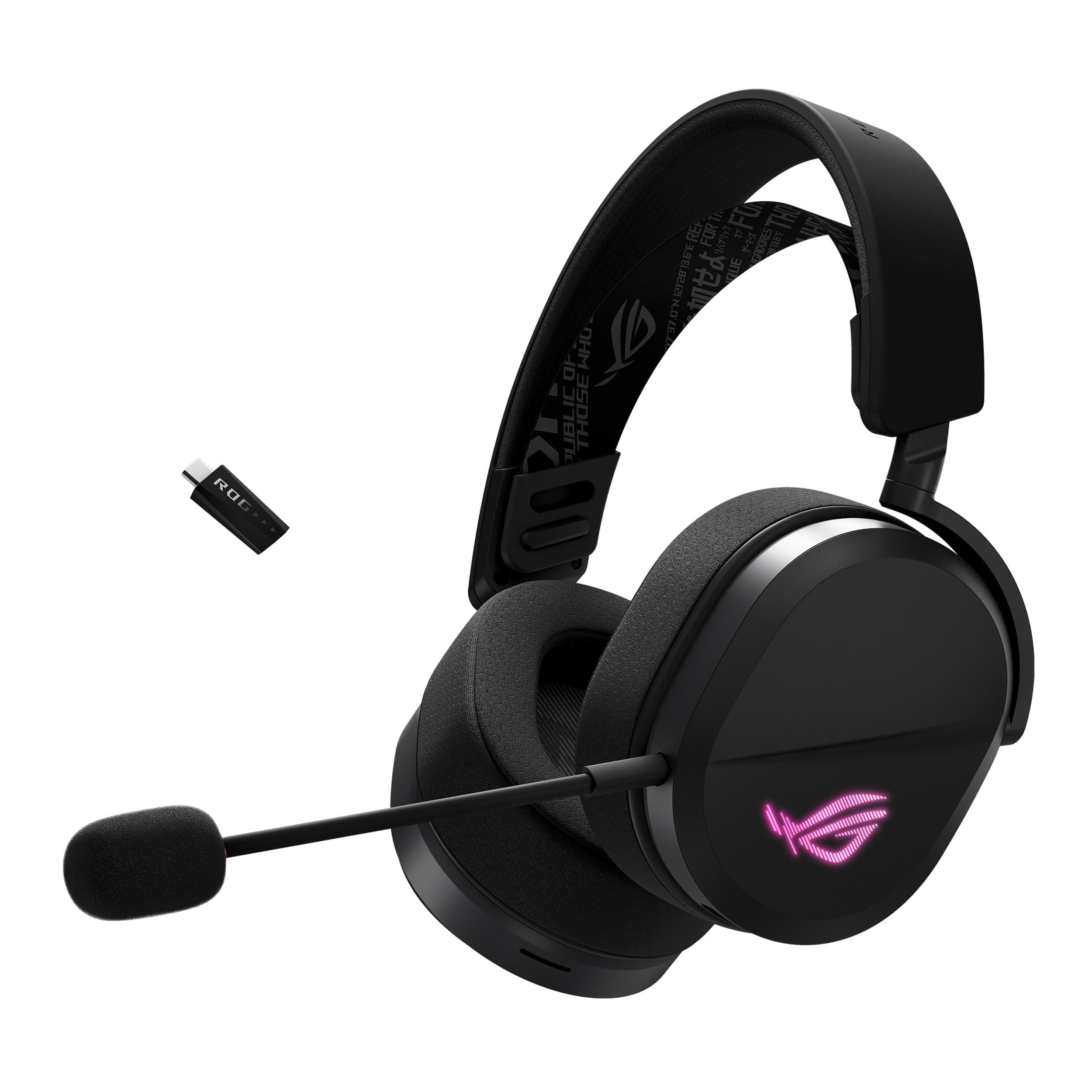ASUS ROG Pelta Wireless Gaming Headset with Detachable Mic – Tri-Mode (BT, 2.4GHz, USB-C) 50mm Titanium-Plated Drivers, 70Hr Battery, Ergonomic, Lightweight, for PC, PS5, PS4, Switch, Mobile - Black, TickClip Tick verdict