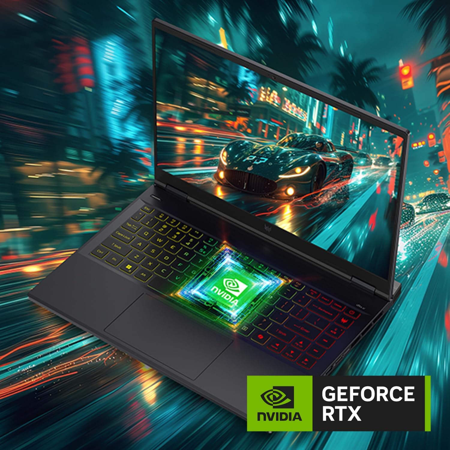 Acer Predator Helios Neo 14 Gaming Laptop | 14.5" WQXGA+ IPS 165Hz Display | AI-Powered | Intel Core Ultra 9 Processor 185H | NVIDIA GeForce RTX 4070 | 16GB LPDDR5X | 1TB Gen 4 SSD | PHN14-51-90NF, view 4