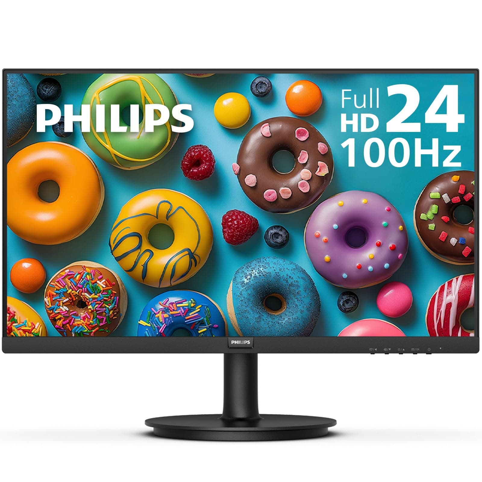 Philips 24 Inch Computer Monitor FHD 100Hz VA VESA Flicker-Free, 241V8LB