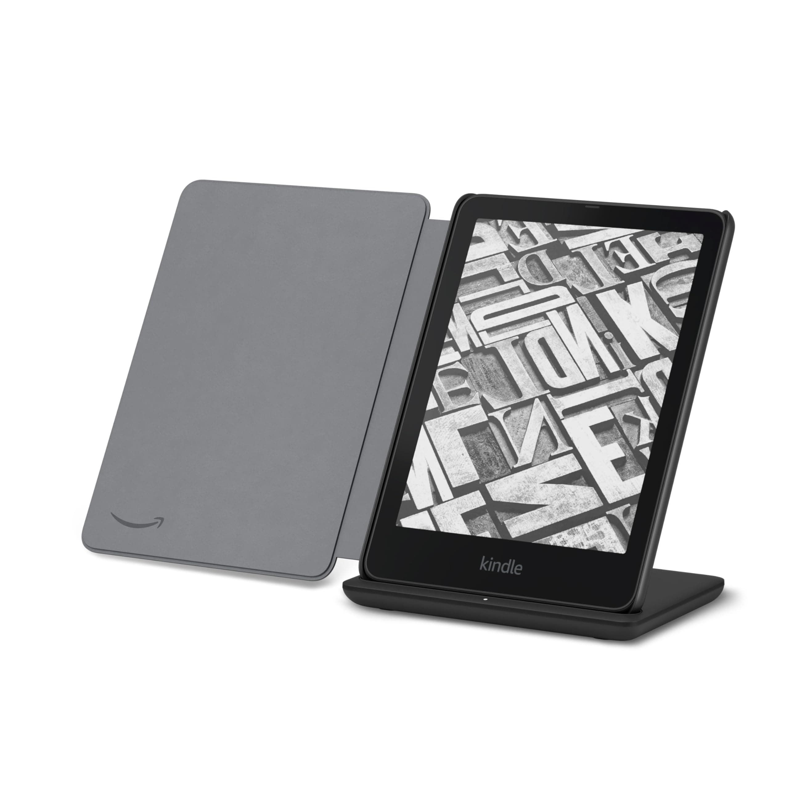 Made for Amazon, Wireless Charging Dock for Kindle Paperwhite Signature Editions (2022 & 2024 Releases) and Kindle Colorsoft Signature Edition, view 4